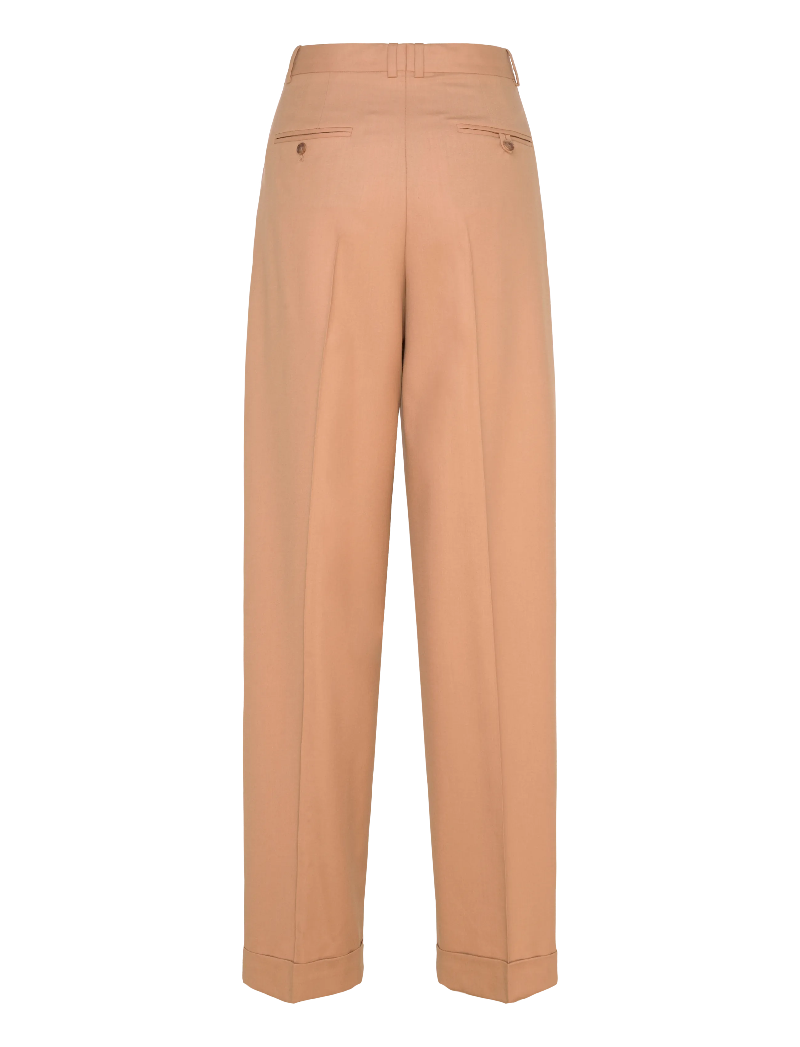 Polo Ralph Lauren - 2/90 STRTCH WL FL-WVN-PANTS - pantalons habillés - camel - 1