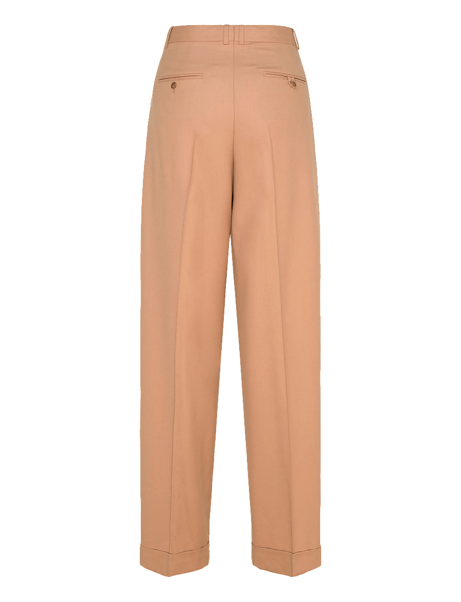 Polo Ralph Lauren - 2/90 STRTCH WL FL-WVN-PANTS - anzugshosen - camel - 1
