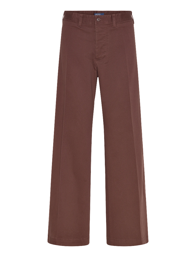 Polo Ralph Lauren - Stretch-Cotton Beaton Pant - vida byxor - brown - 0