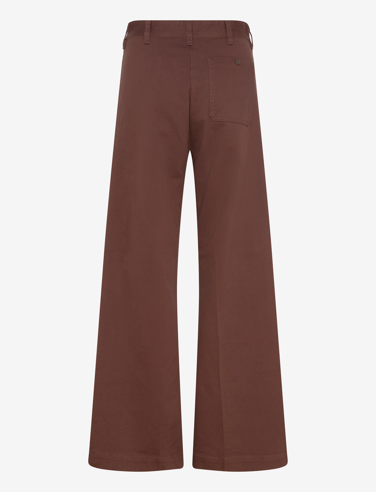 Polo Ralph Lauren - Stretch-Cotton Beaton Pant - wide leg trousers - brown - 1