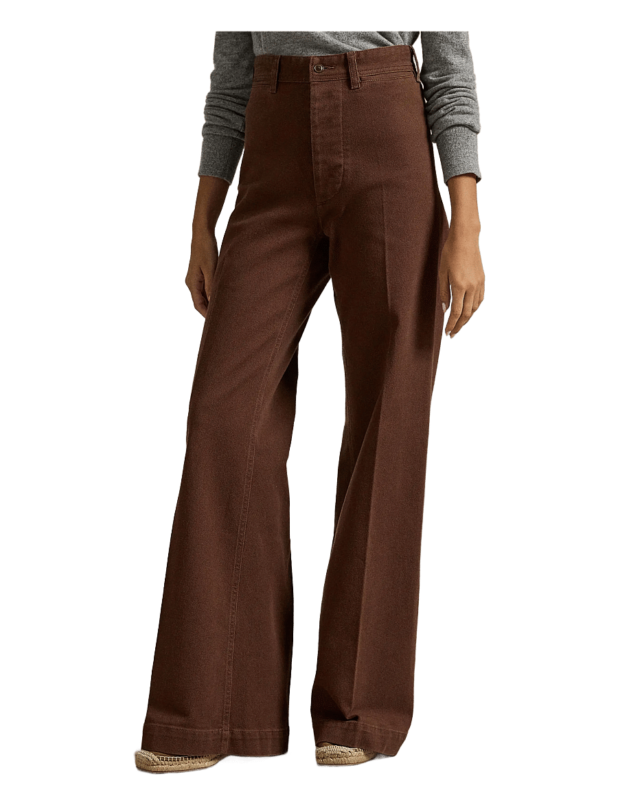 Polo Ralph Lauren - CTN TWILL-WVN-PANTS - vida byxor - brown - 2
