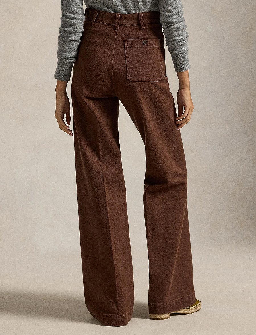 Polo Ralph Lauren - CTN TWILL-WVN-PANTS - vida byxor - brown - 3