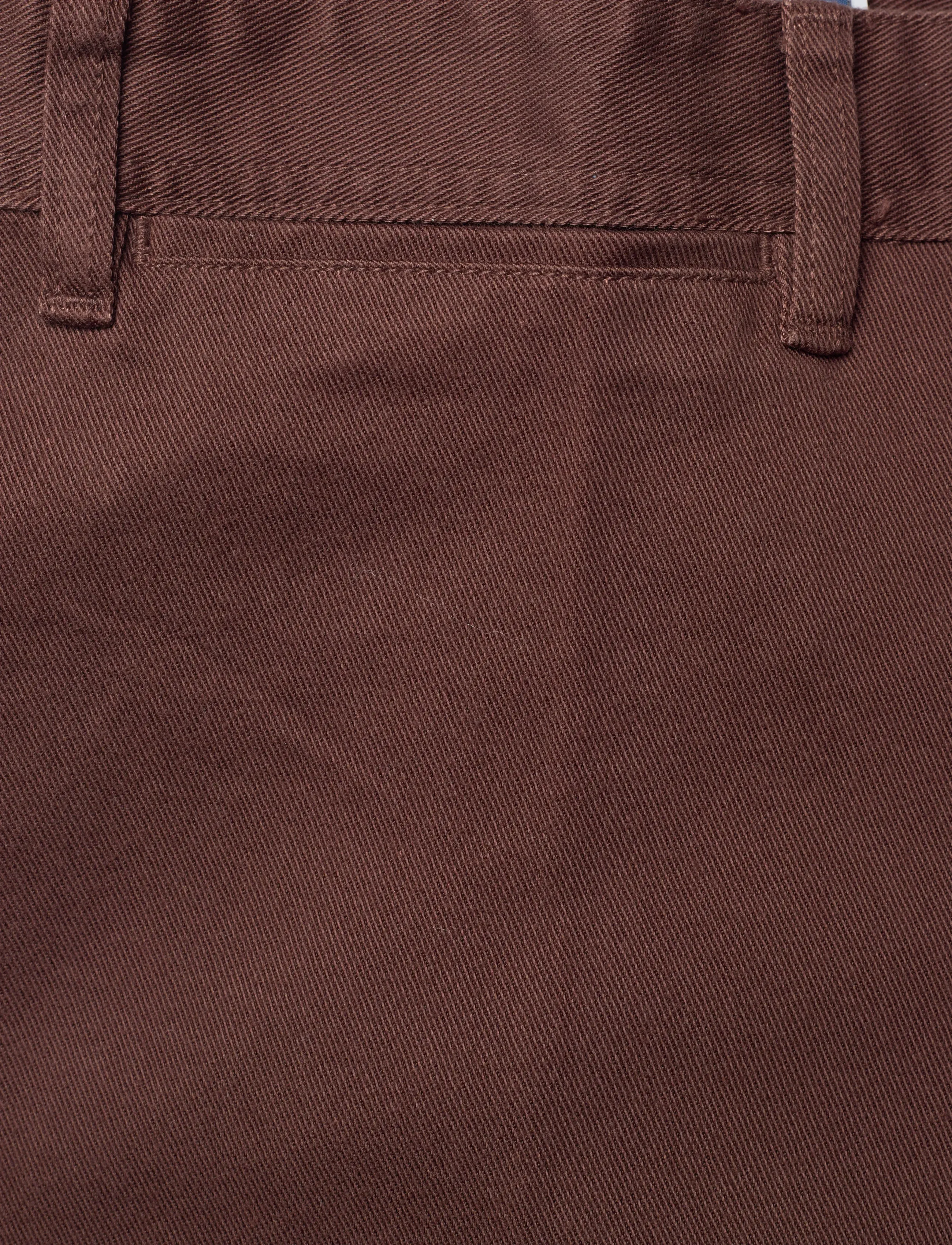Polo Ralph Lauren - CTN TWILL-WVN-PANTS - wide leg trousers - brown - 5