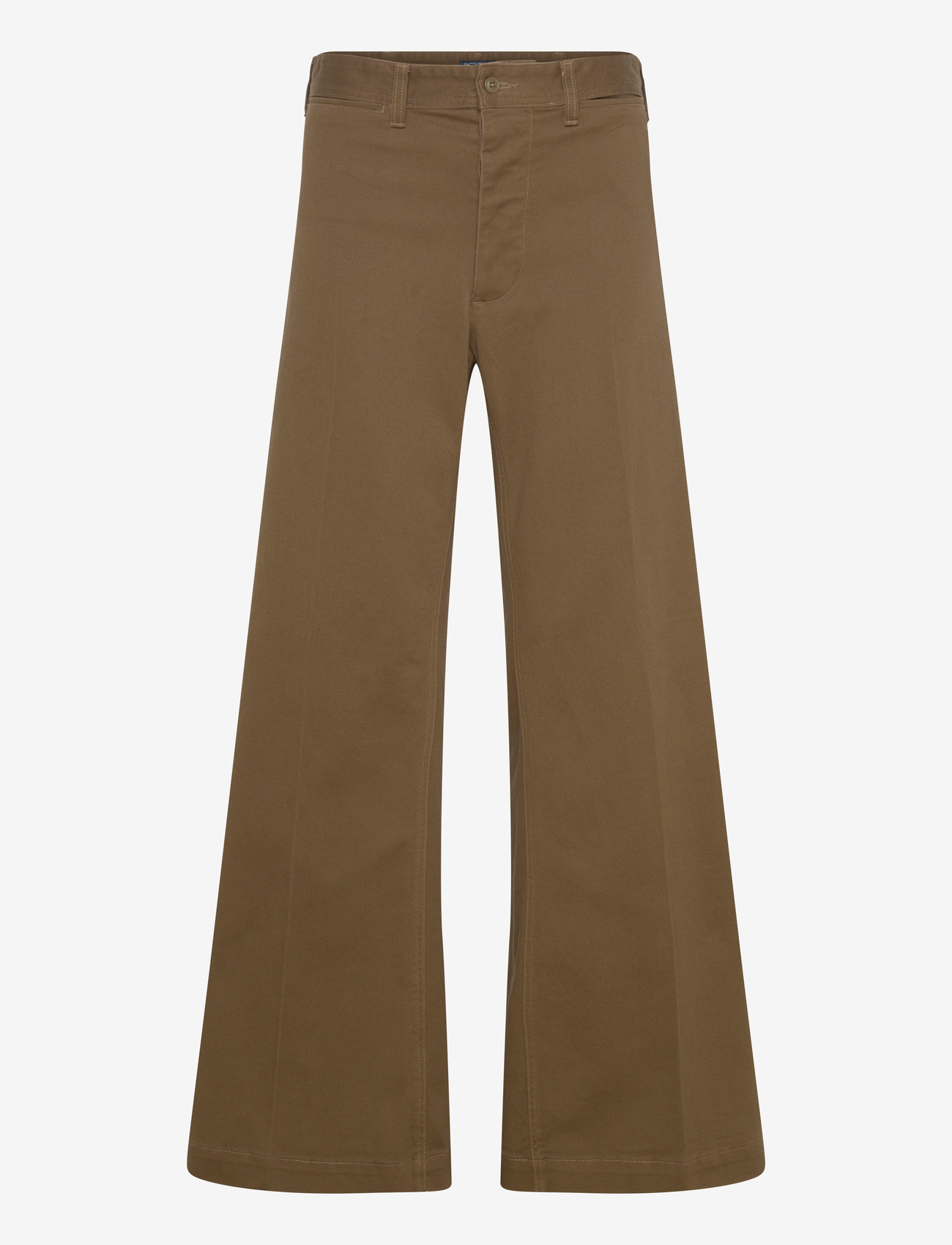 Polo Ralph Lauren - Stretch-Cotton Beaton Pant - hosen mit weitem bein - olive - 0