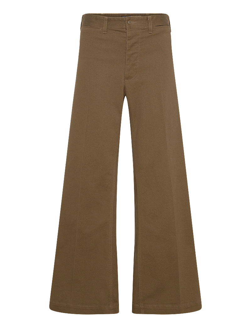 Polo Ralph Lauren - Stretch-Cotton Beaton Pant - hosen mit weitem bein - olive - 0