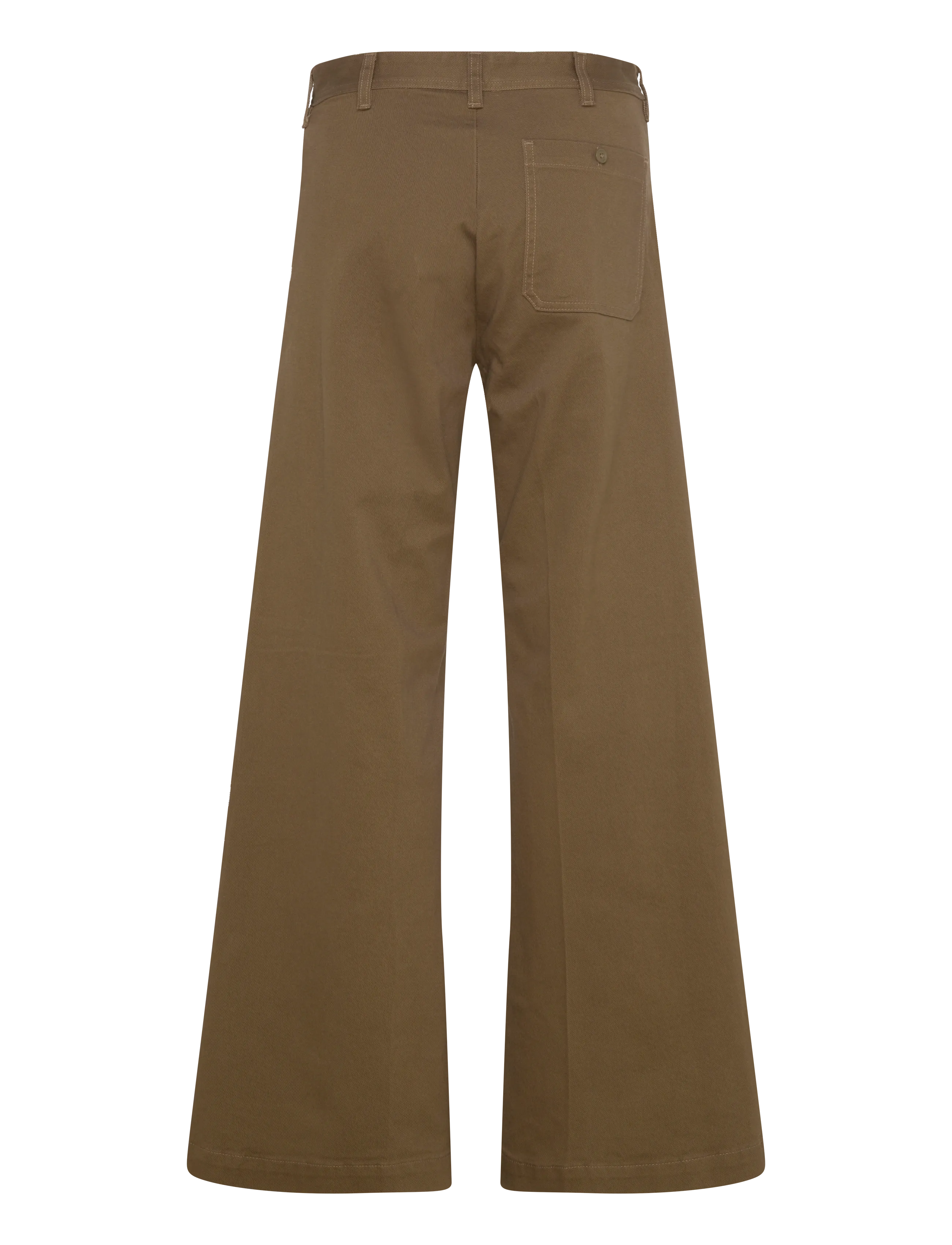 Polo Ralph Lauren - CTN TWILL-WVN-PANTS - pantalons larges - olive - 2
