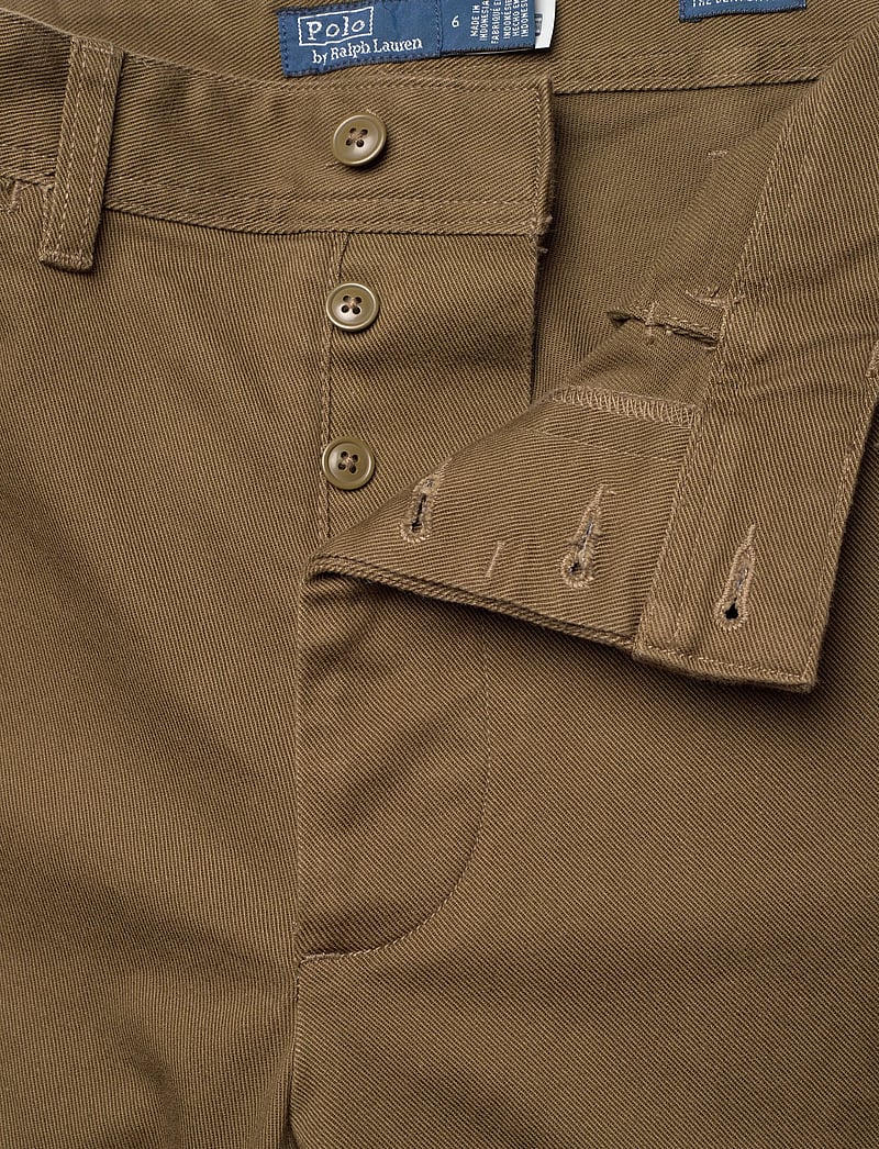 Polo Ralph Lauren - Stretch-Cotton Beaton Pant - hosen mit weitem bein - olive - 3