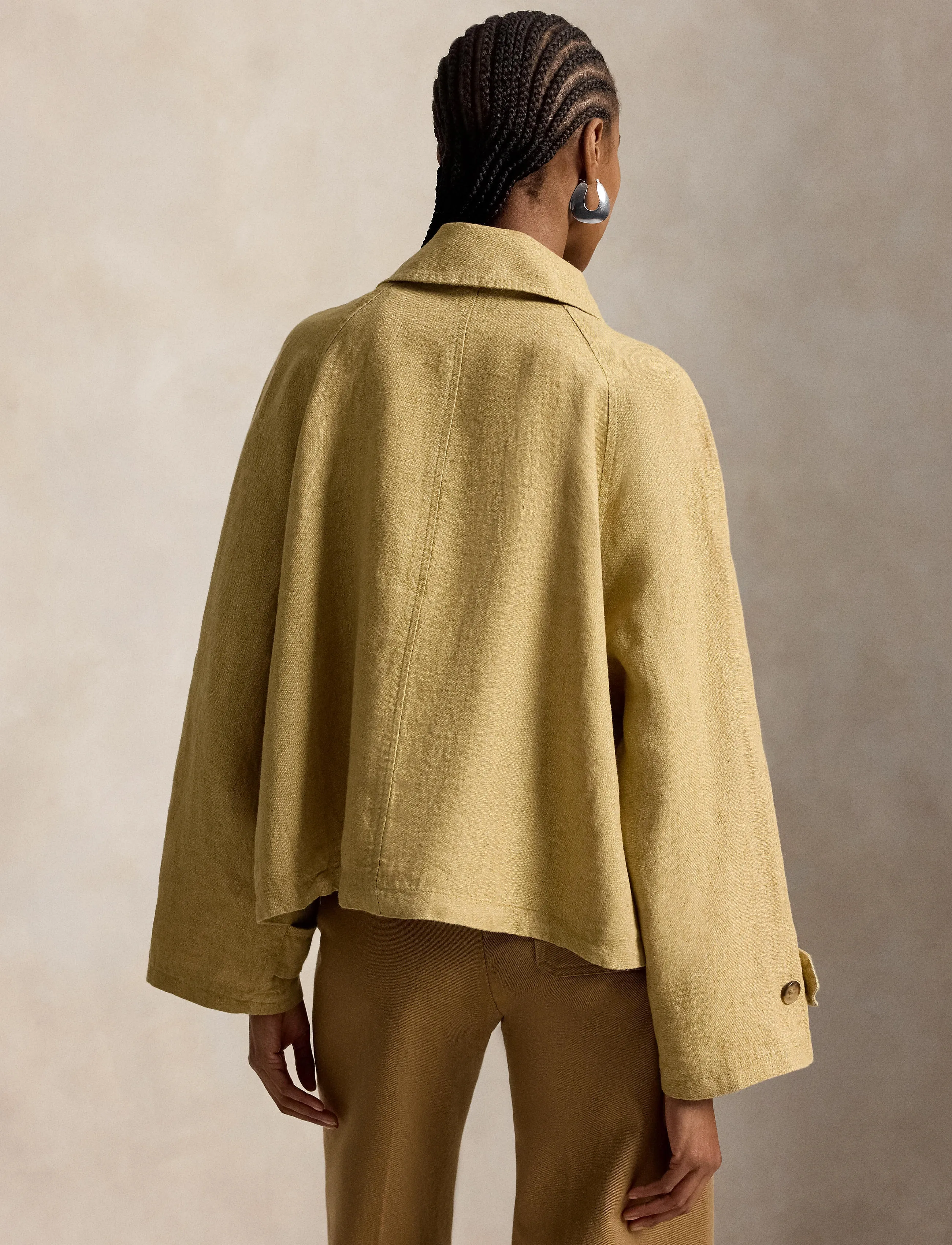 Polo Ralph Lauren Linen Pw-Wvn-Jacket kavajer & blazers dam – bild 7