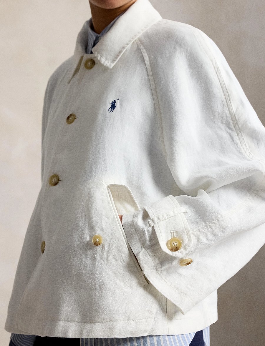 Polo Ralph Lauren - LINEN PW-WVN-JACKET - leichte jacken - nevis - 5