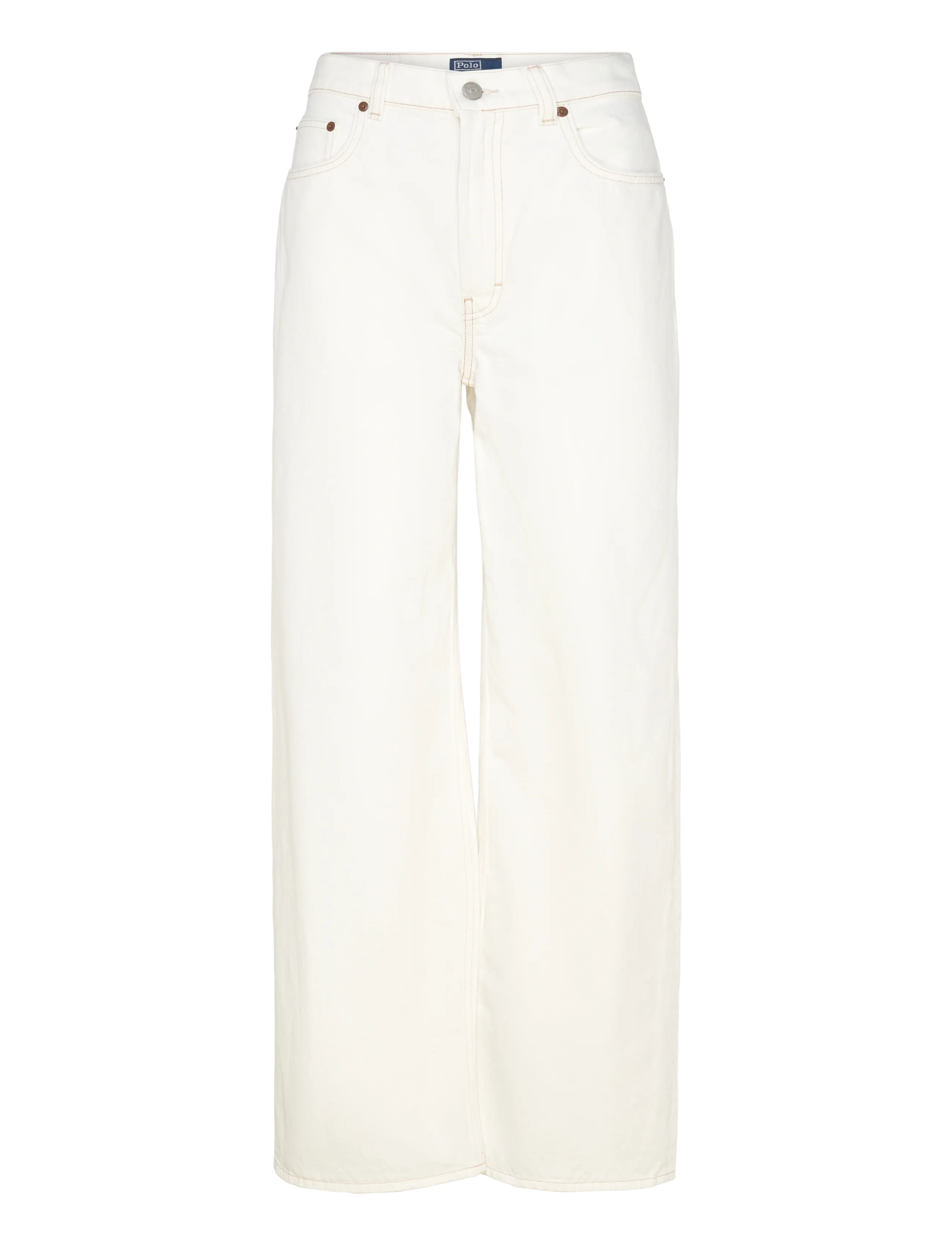 POLO RALPH LAUREN 3X1 Rigid Denim-Wvn-Hosen Weiß - 32 - Damen