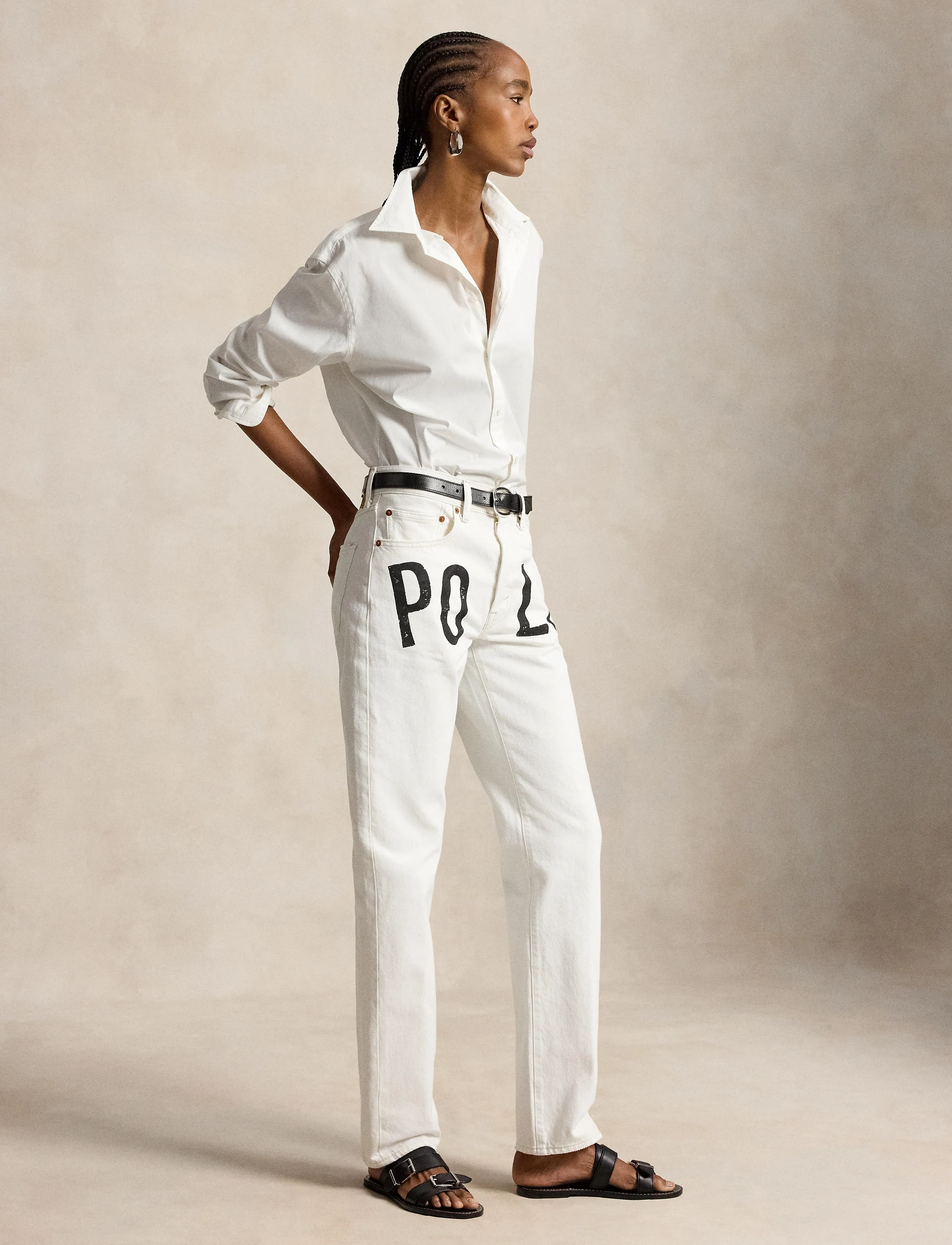 Polo Ralph Lauren - 3X1 RIGID DENIM-WVN-PANTS - straight jeans - laurea wash - 3