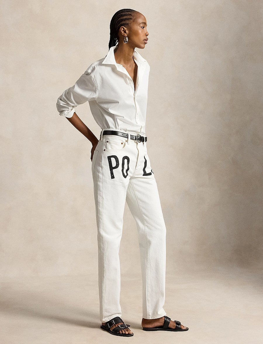 Polo Ralph Lauren - 3X1 RIGID DENIM-WVN-PANTS - straight jeans - laurea wash - 3