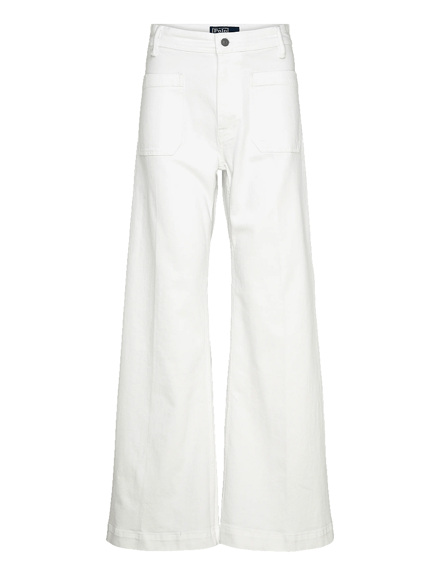 Polo Ralph Lauren - LOW STR DENIM-WVN-PANTS - pantalons larges - burgoes wash - 1
