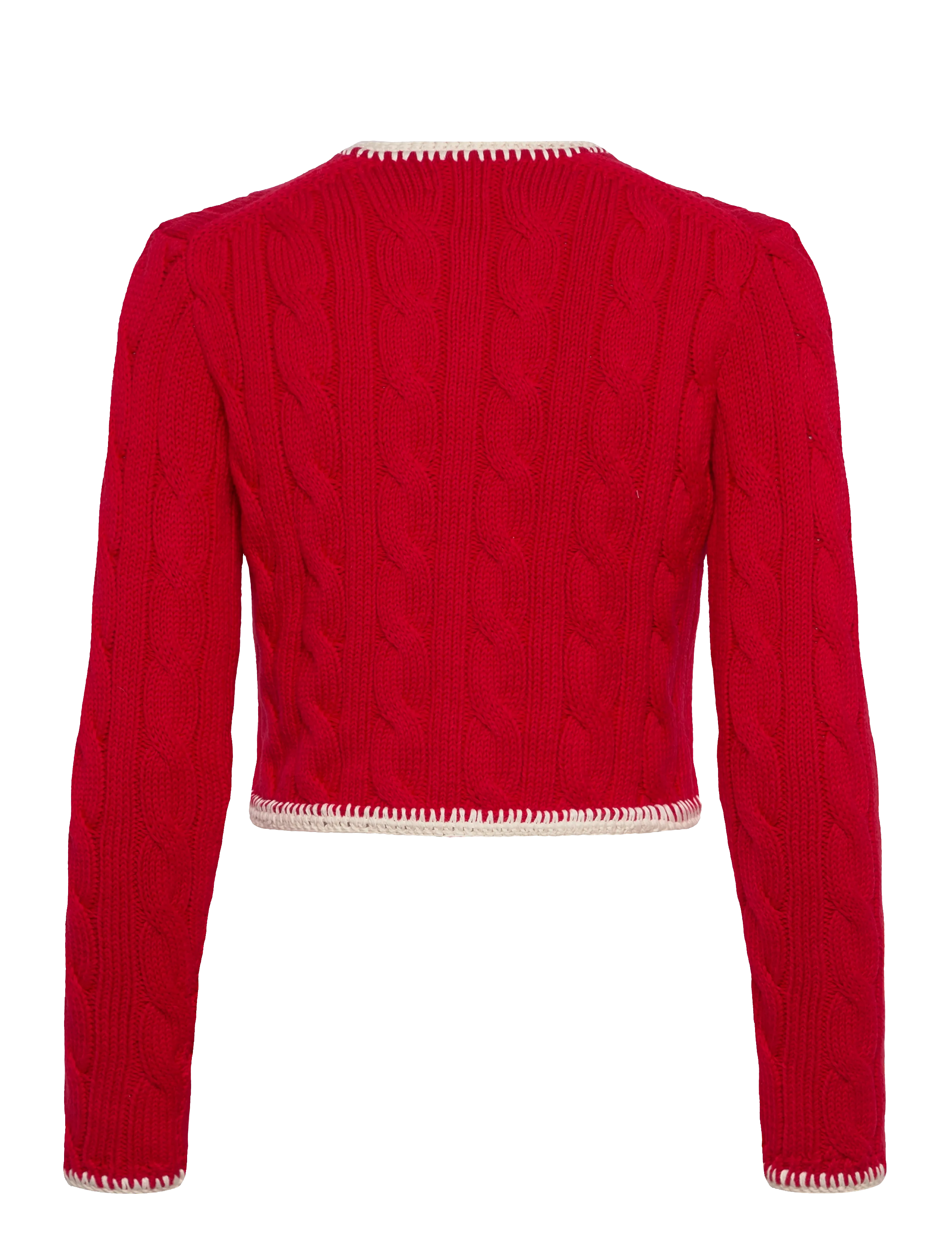 Polo Ralph Lauren - 1/4-5 COTTON-SWEATER-CARDIGAN - gilets - cruise red - 2