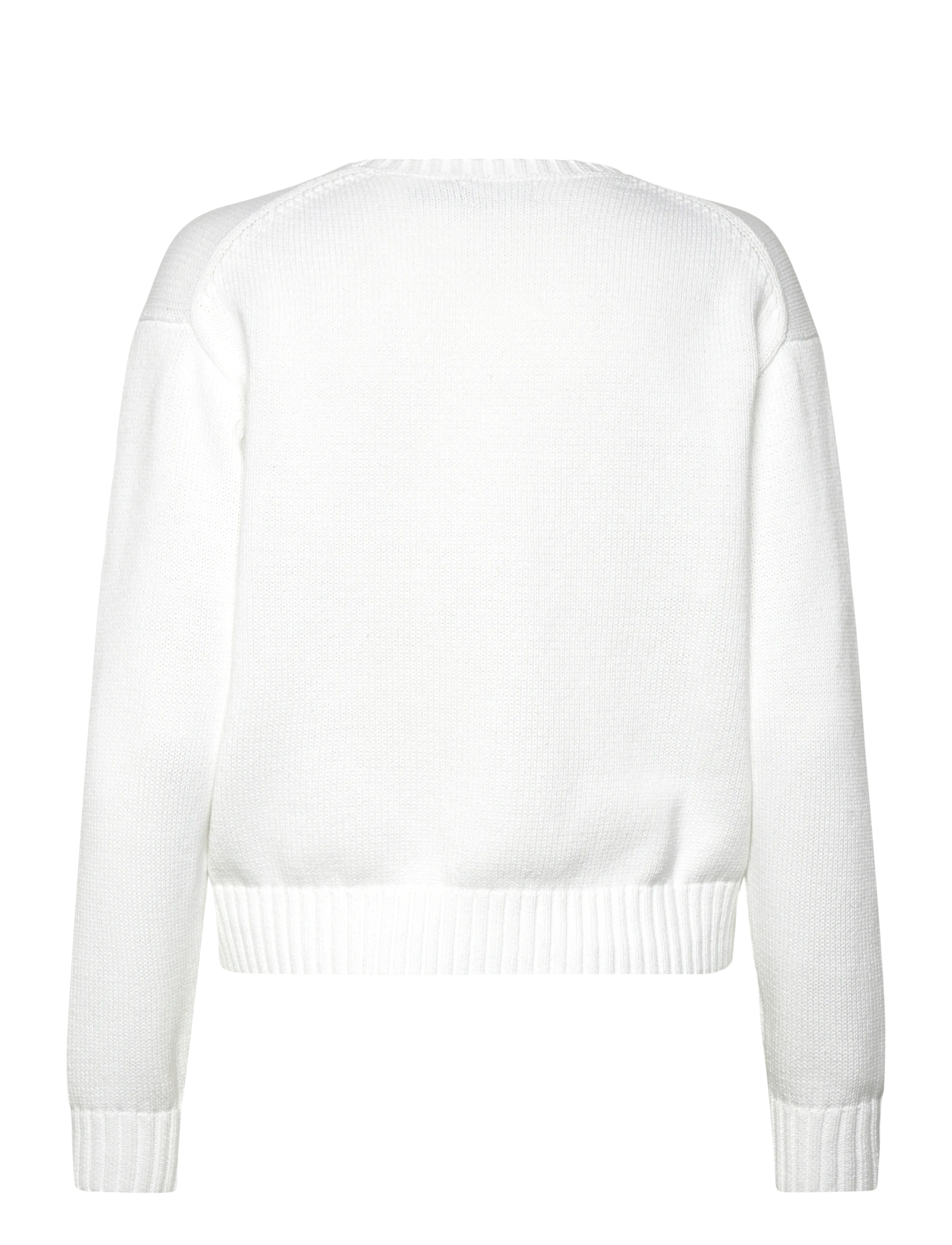 Polo Ralph Lauren - COTTON BEAR-SWEATER-PULLOVER - trøjer - white multi - 2