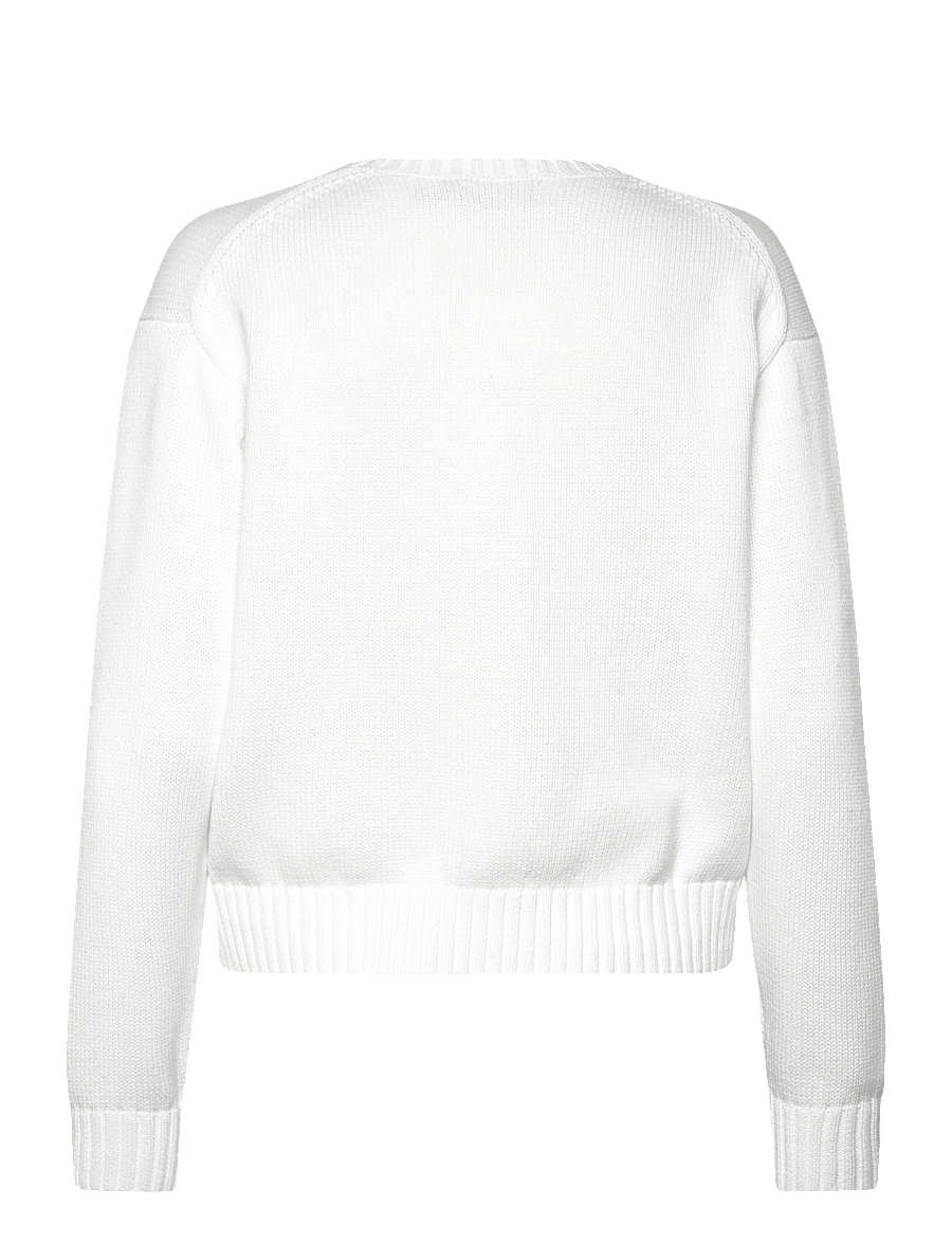 Polo Ralph Lauren - COTTON BEAR-SWEATER-PULLOVER - trøjer - white multi - 2