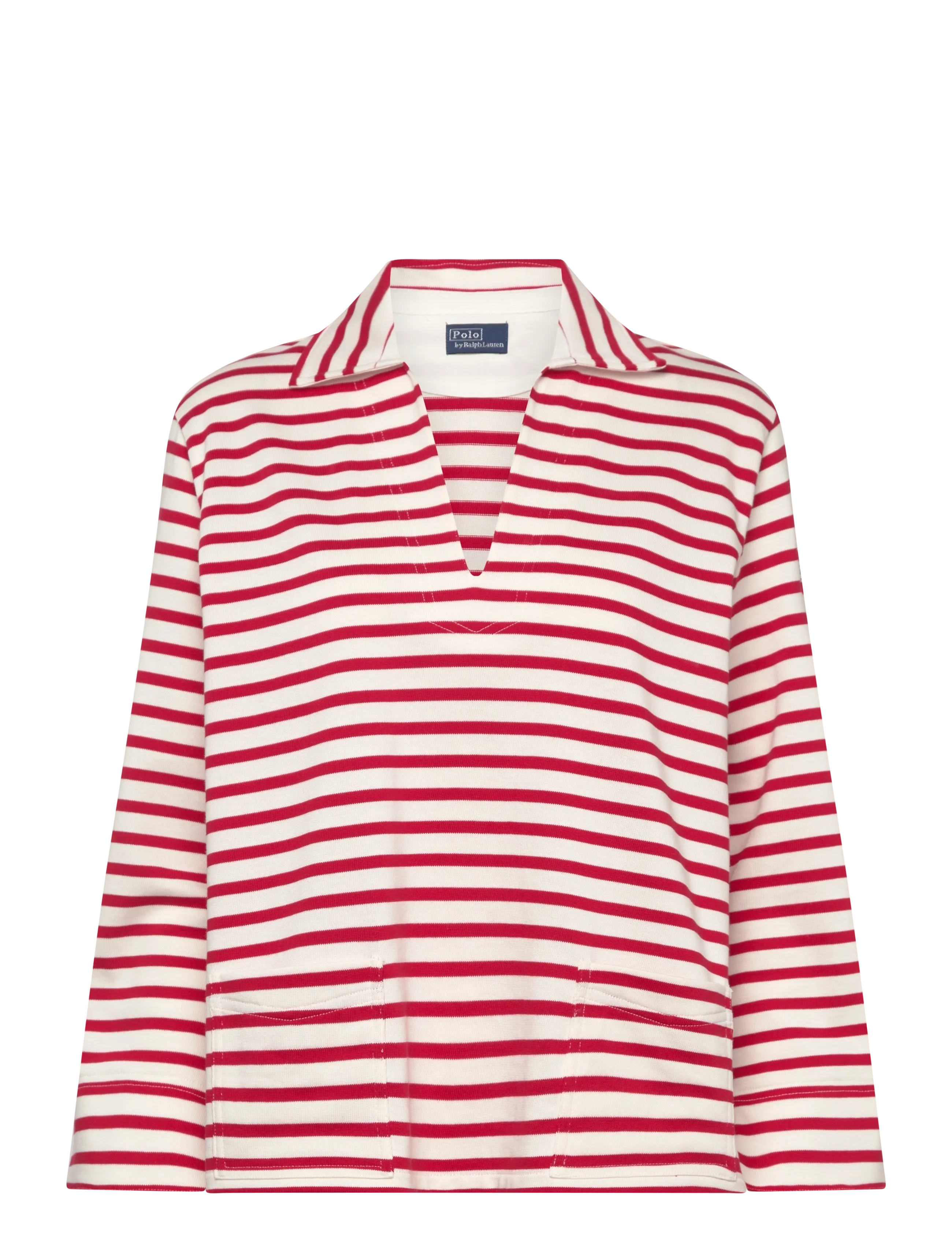 POLO RALPH LAUREN Boating Jersey-Knt-Pullover Rot - S - Damen