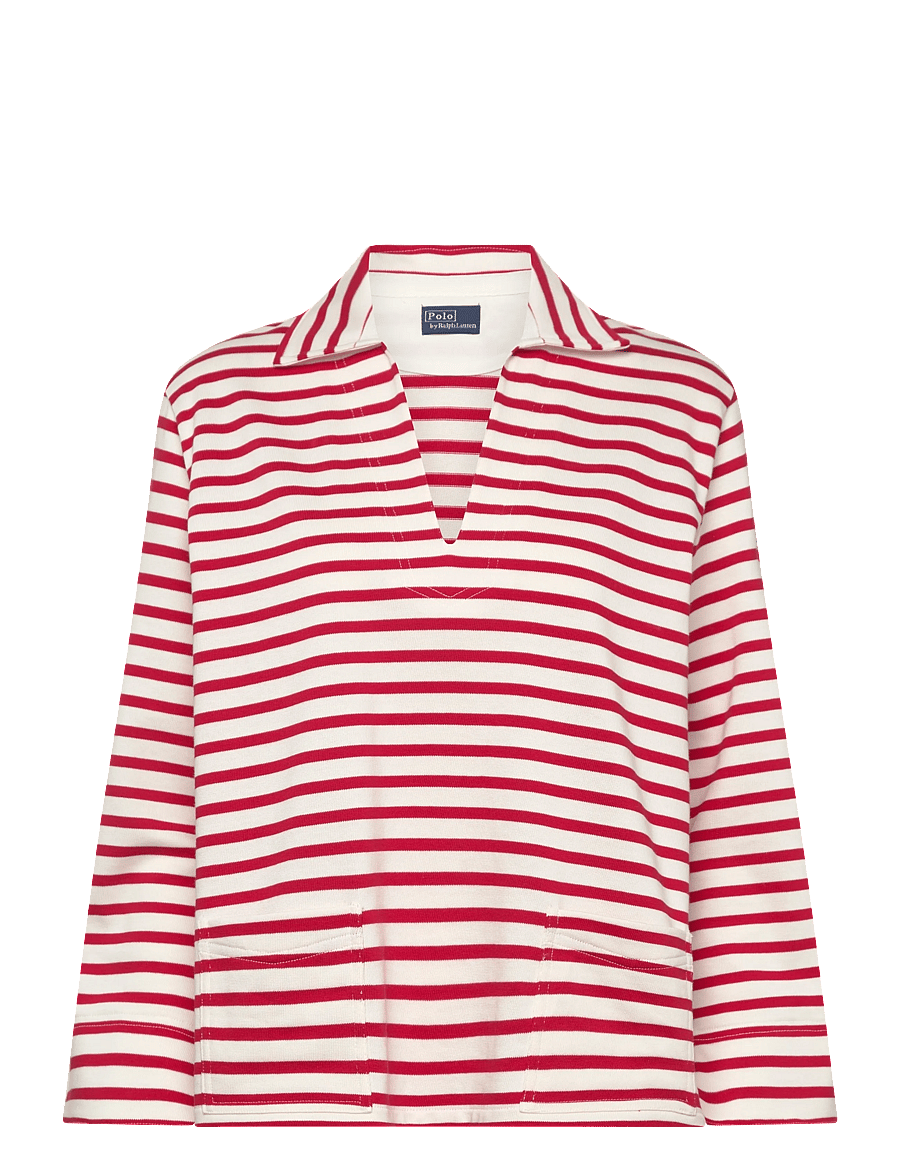 Polo Ralph Lauren - BOATING JERSEY-KNT-PULLOVER - langärmelige blusen - rl2000 red/deckwa - 1