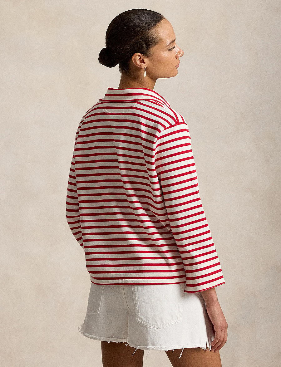Polo Ralph Lauren - BOATING JERSEY-KNT-PULLOVER - langärmelige blusen - rl2000 red/deckwa - 5