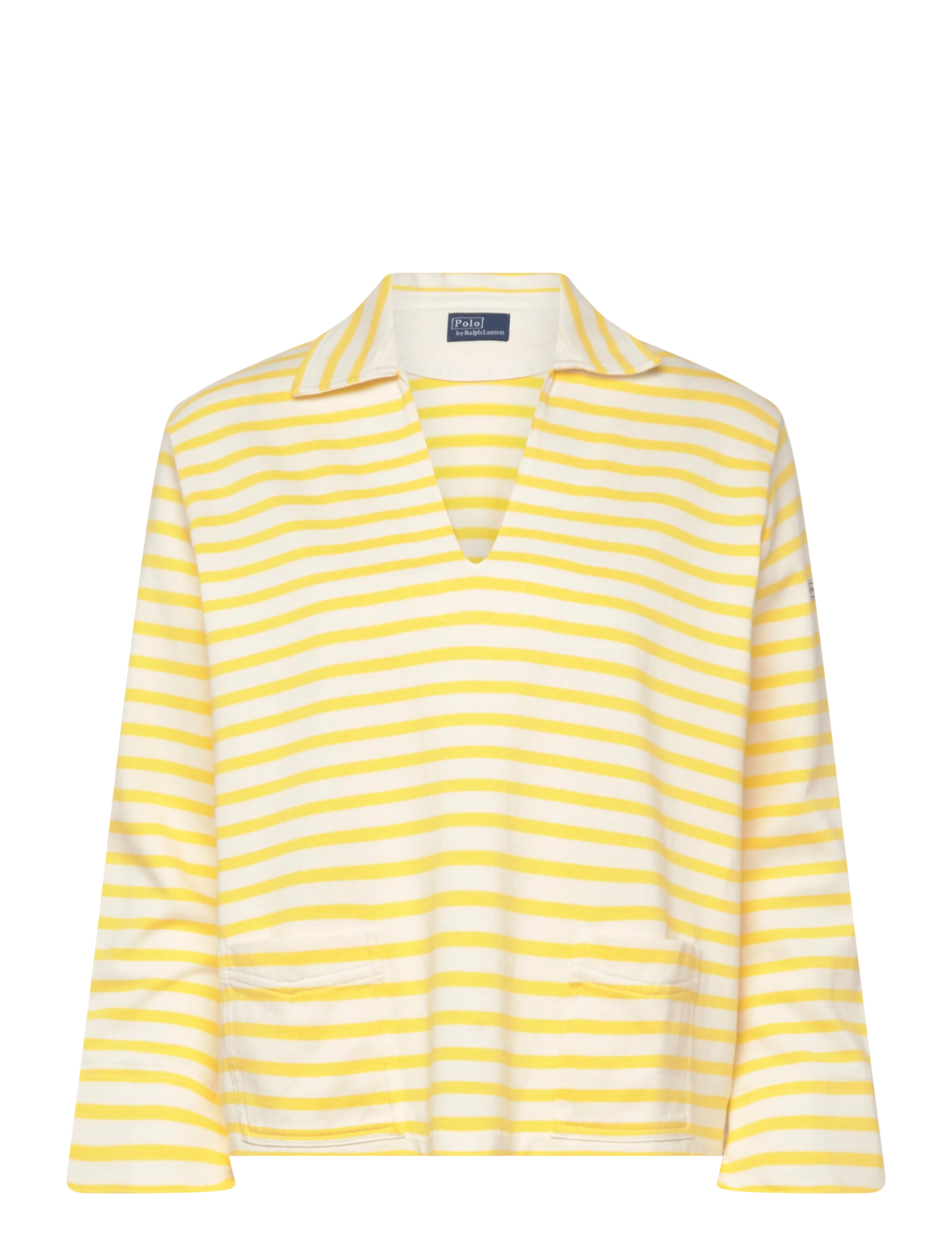 POLO RALPH LAUREN Boating Jersey-Knt-Pullover Gelb - L - Damen