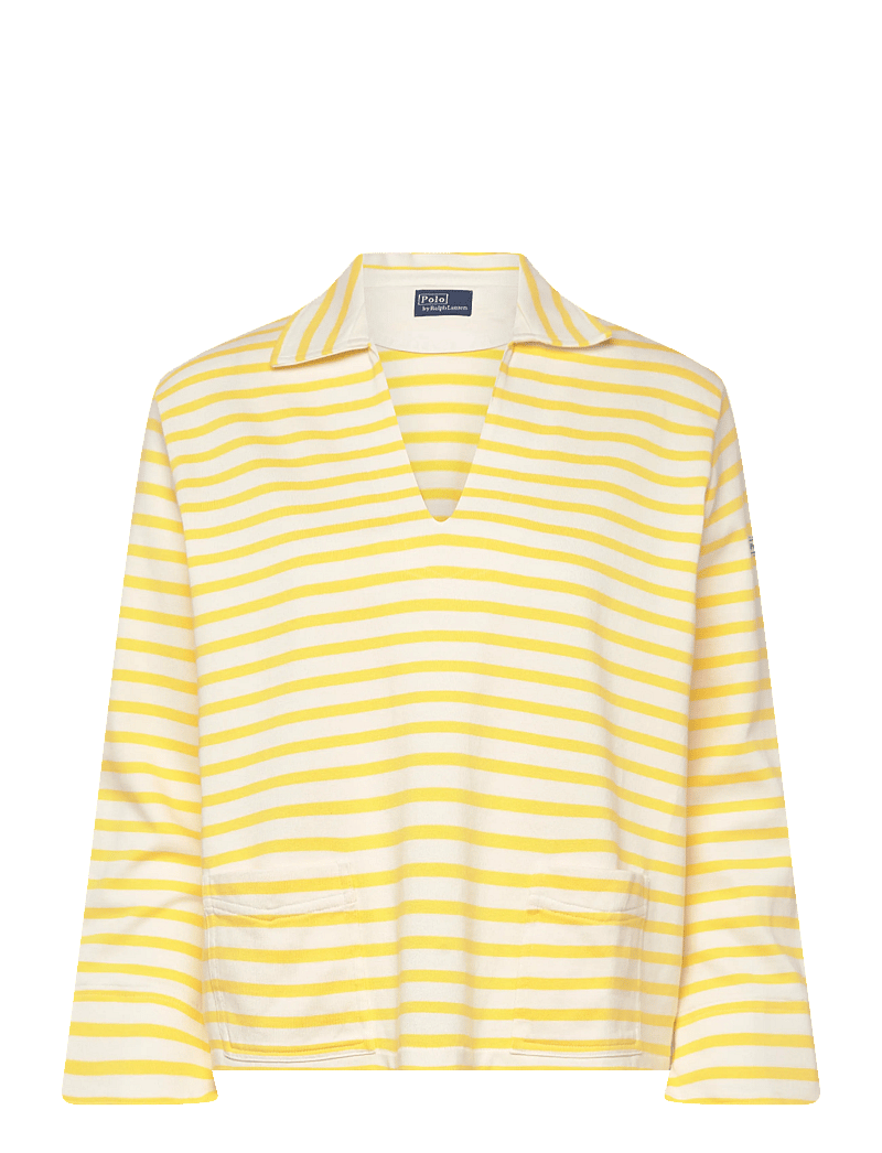 Polo Ralph Lauren - BOATING JERSEY-KNT-PULLOVER - langärmlige blusen - sunfish yellow/de - 1