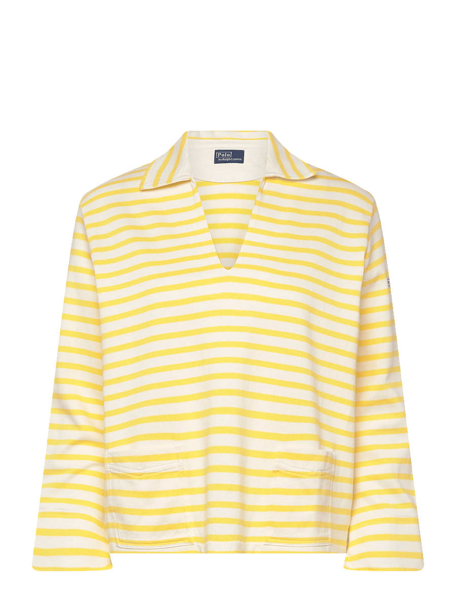 Polo Ralph Lauren - BOATING JERSEY-KNT-PULLOVER - langärmlige blusen - sunfish yellow/de - 1