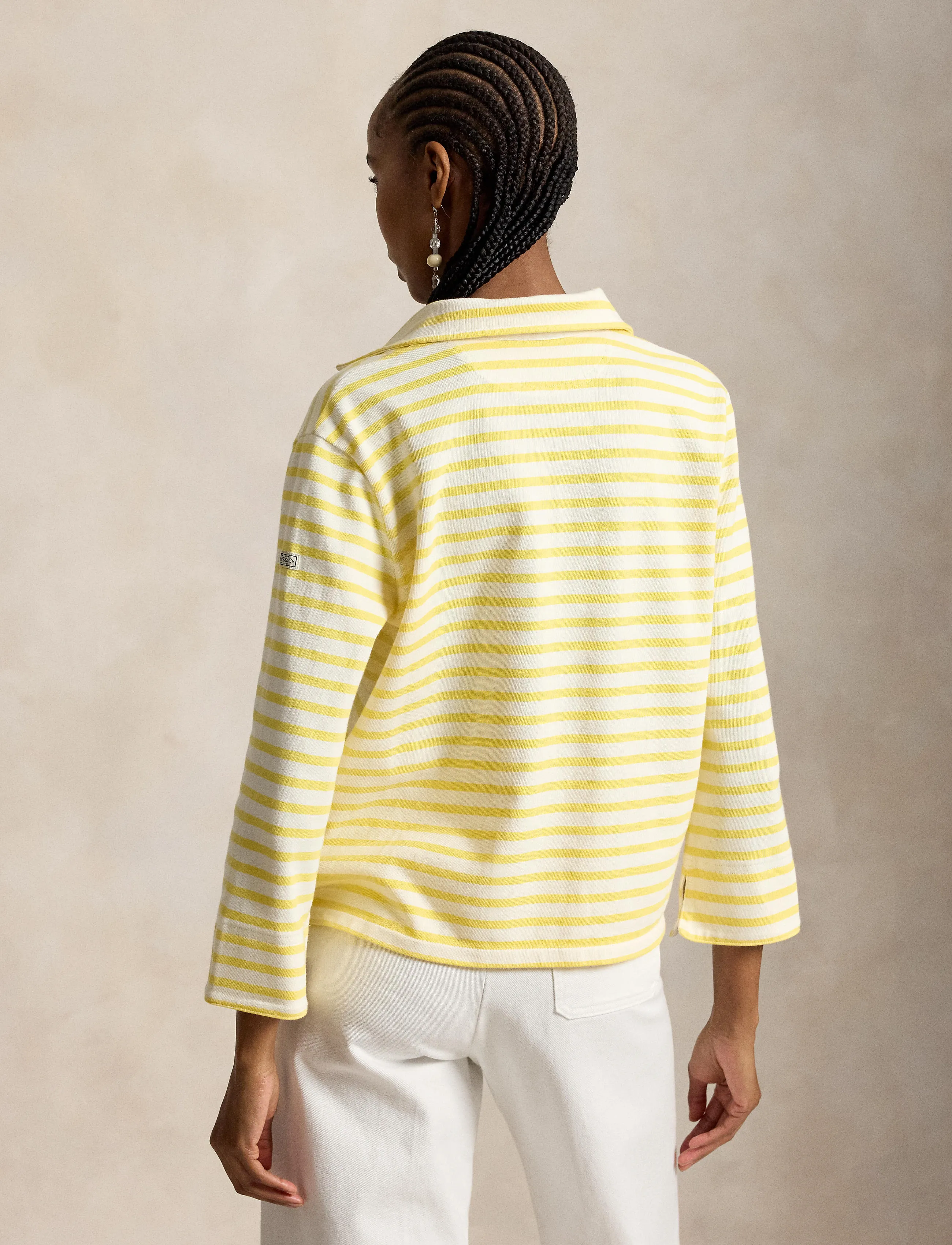 Polo Ralph Lauren Boating Jersey-Knt-Pullover, XS, Knitwear, Gelb - Jumpers, Frauen