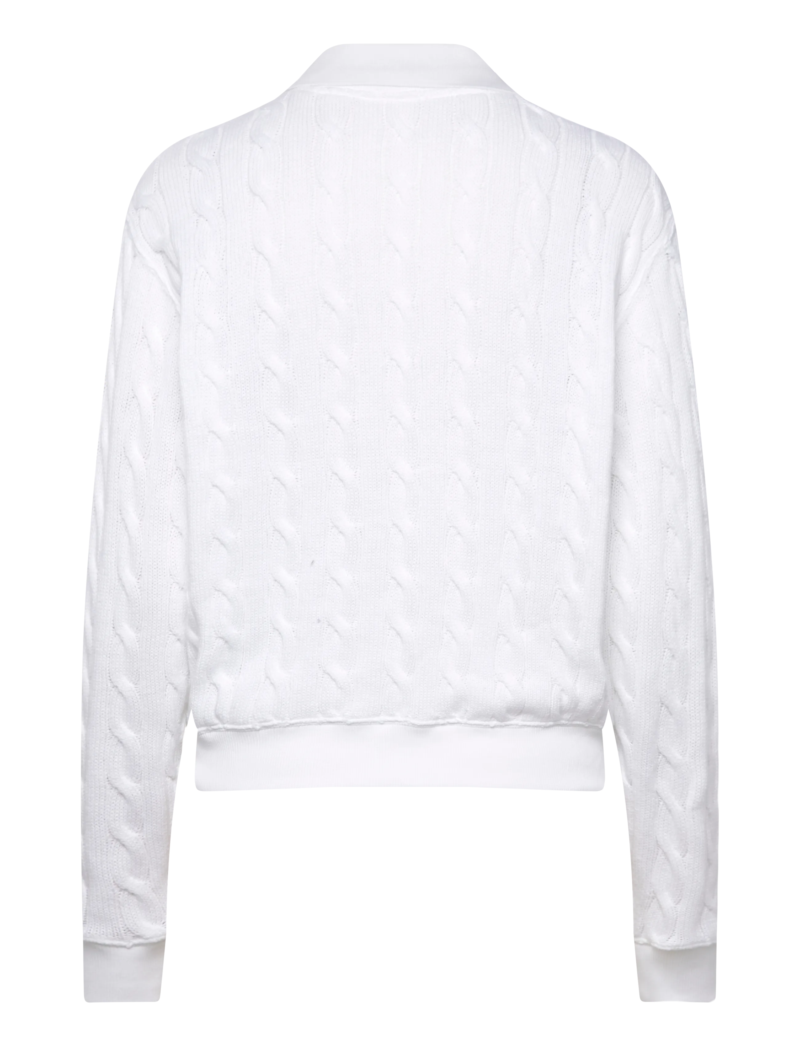 Polo Ralph Lauren - 2/20 COTTON-KNT-POLO - tröjor - white - 2