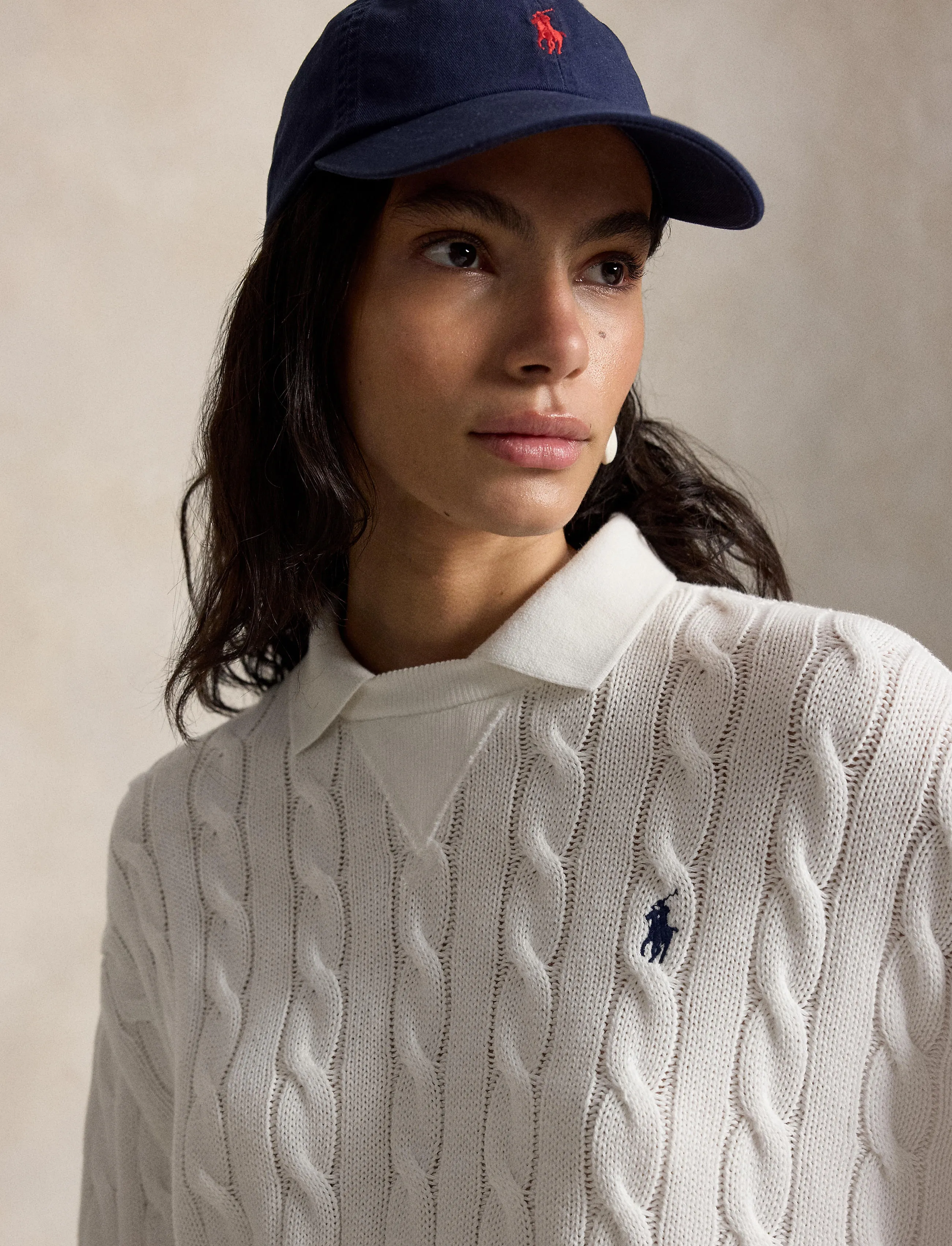 Polo Ralph Lauren - 2/20 COTTON-KNT-POLO - tröjor - white - 4