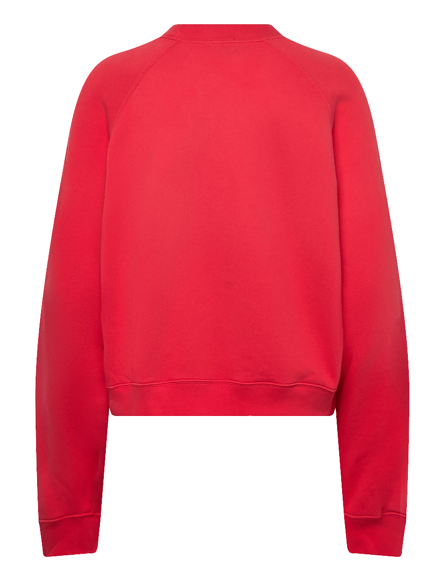 Polo Ralph Lauren - Lightweight Fleece Crewneck - sweatshirts & hoodies - bright hibiscus - 2