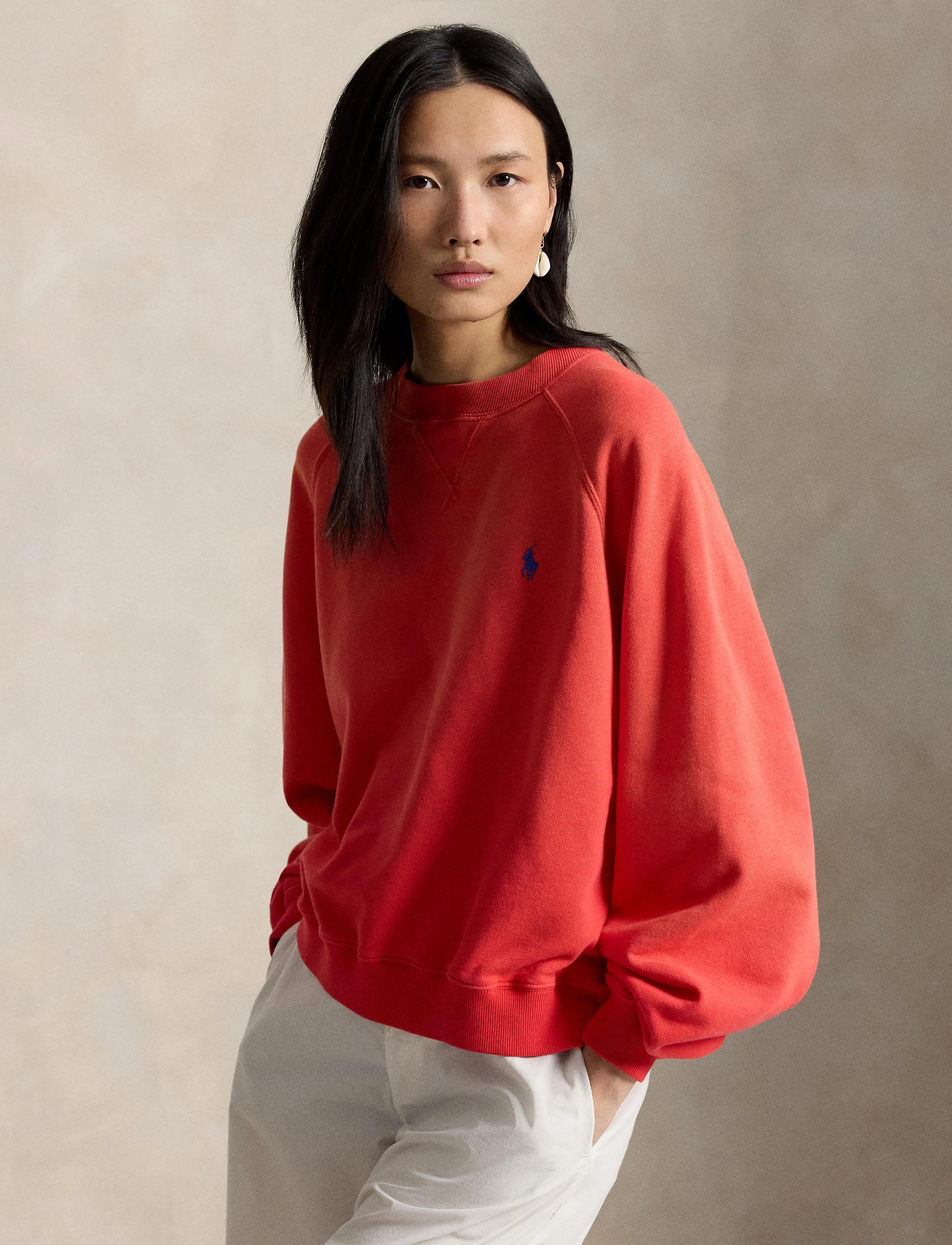 Polo Ralph Lauren - ISLAND FLC-KNT-SWEATSHIRT - bright hibiscus - 3
