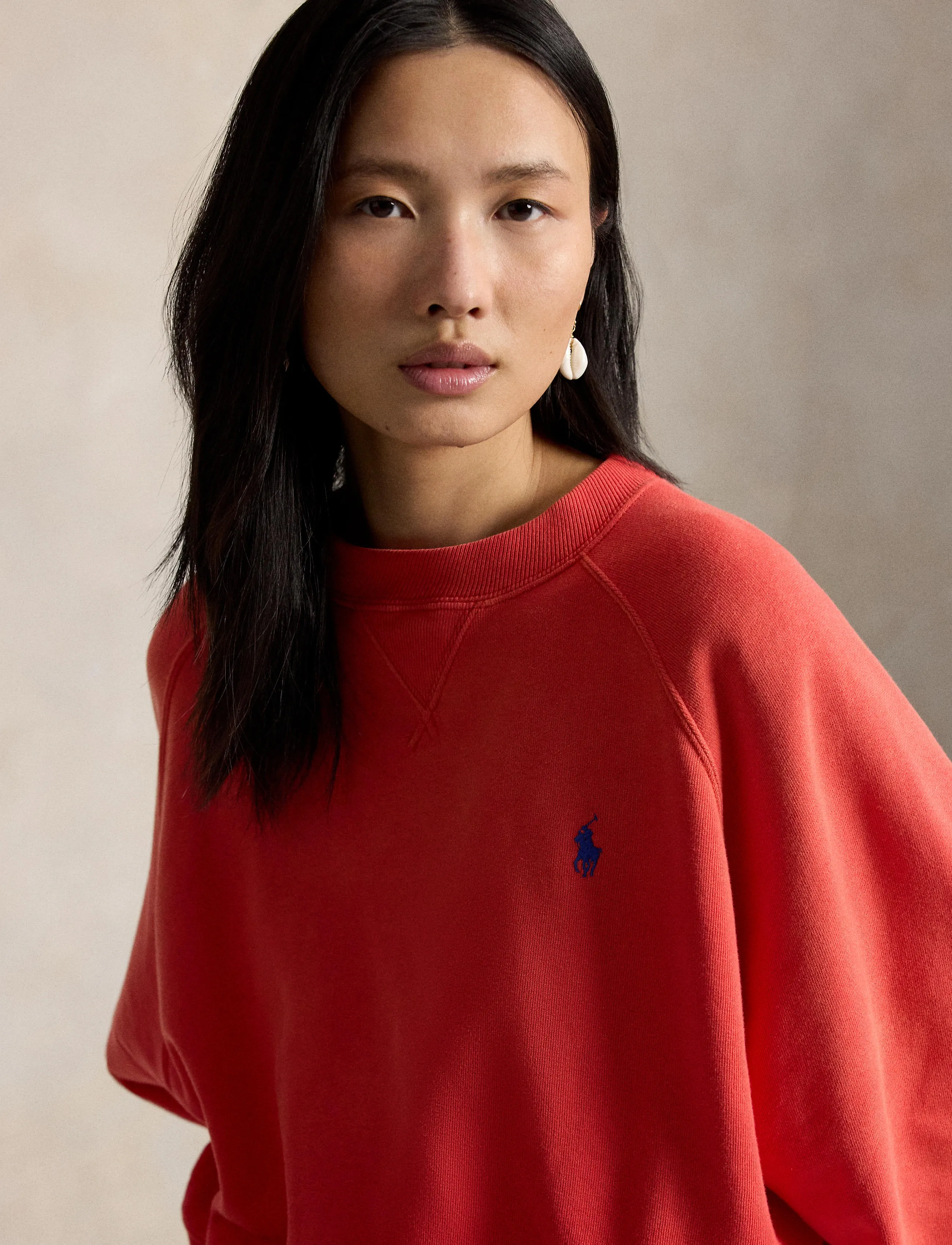 Polo Ralph Lauren - ISLAND FLC-KNT-SWEATSHIRT - bright hibiscus - 4
