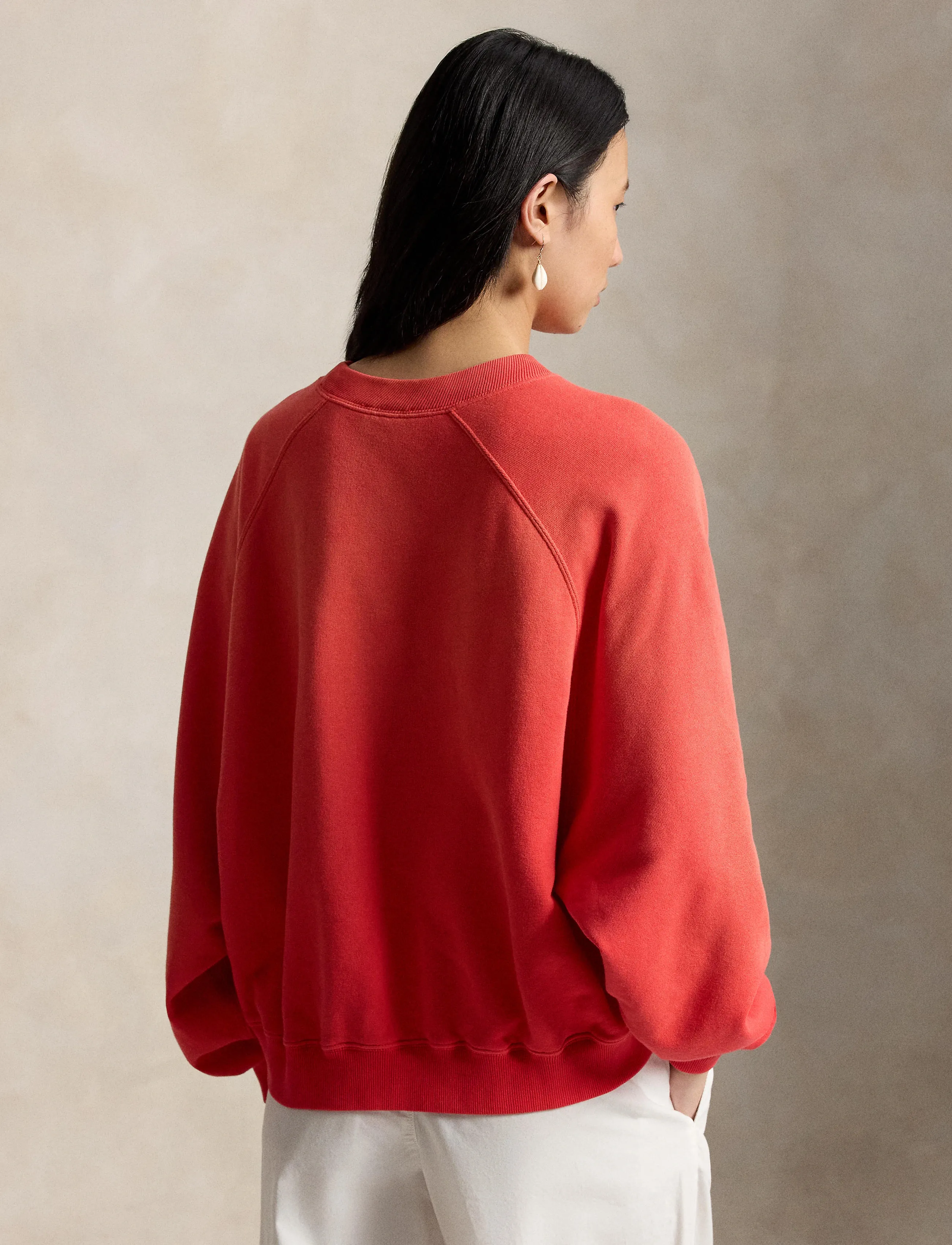 Polo Ralph Lauren - ISLAND FLC-KNT-SWEATSHIRT - bright hibiscus - 5