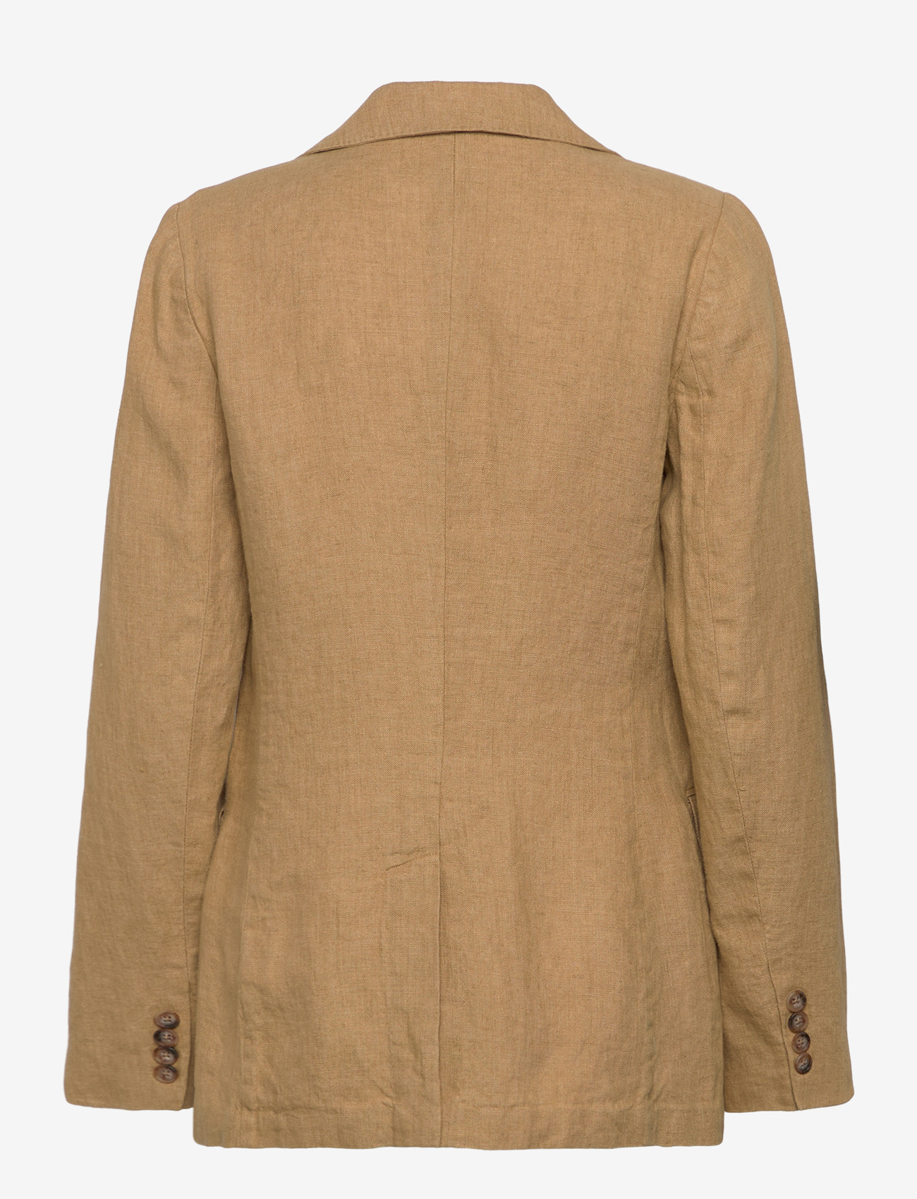 Polo Ralph Lauren - 9/1 DELAVE LINEN-WVN-BLAZER/SPORT C - Ühes joones nööpidega bleiserid - classic camel - 2