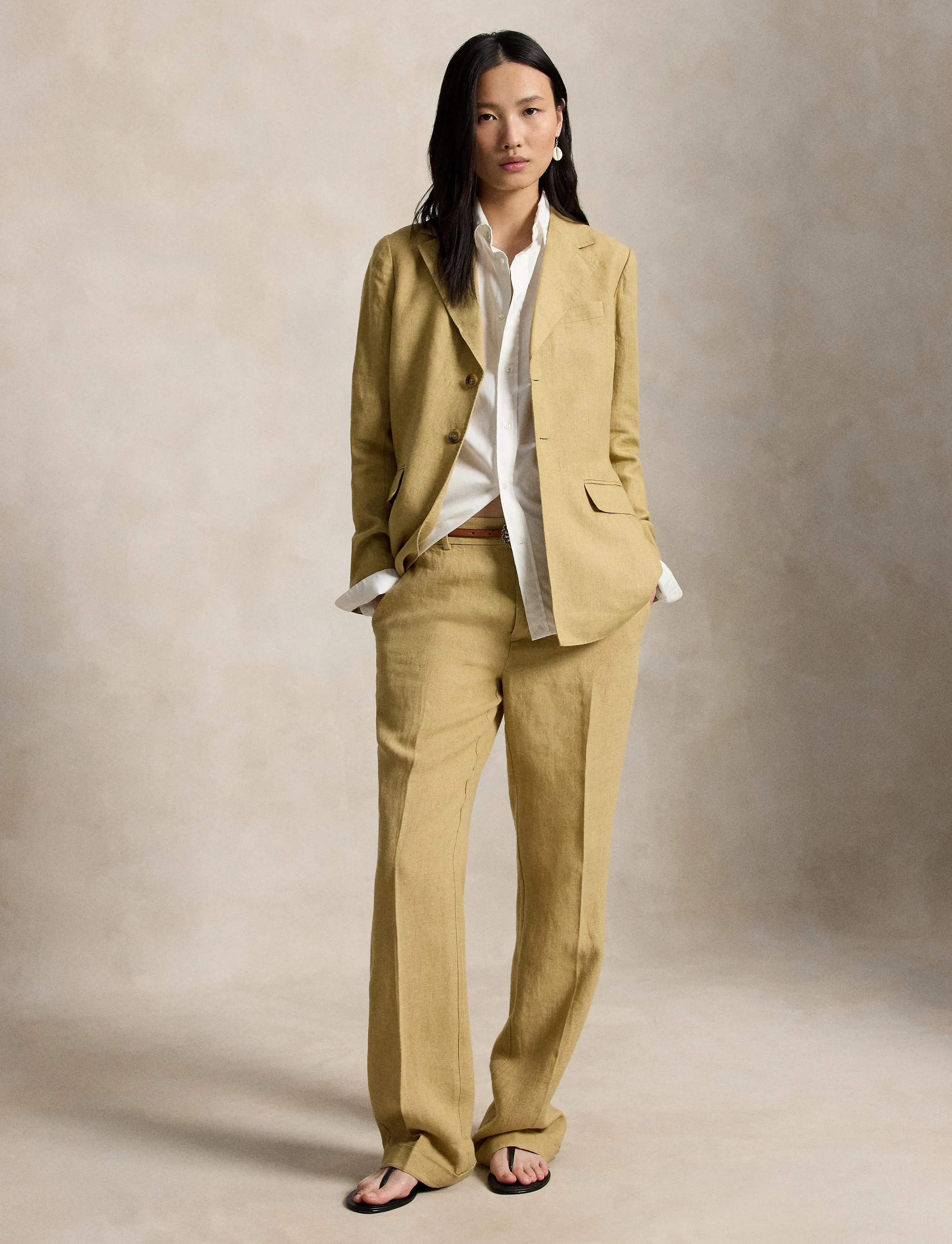 Polo Ralph Lauren 9/1 Delave Linen-Wvn-Blazer/Sport C kavajer & blazers dam – bild 6