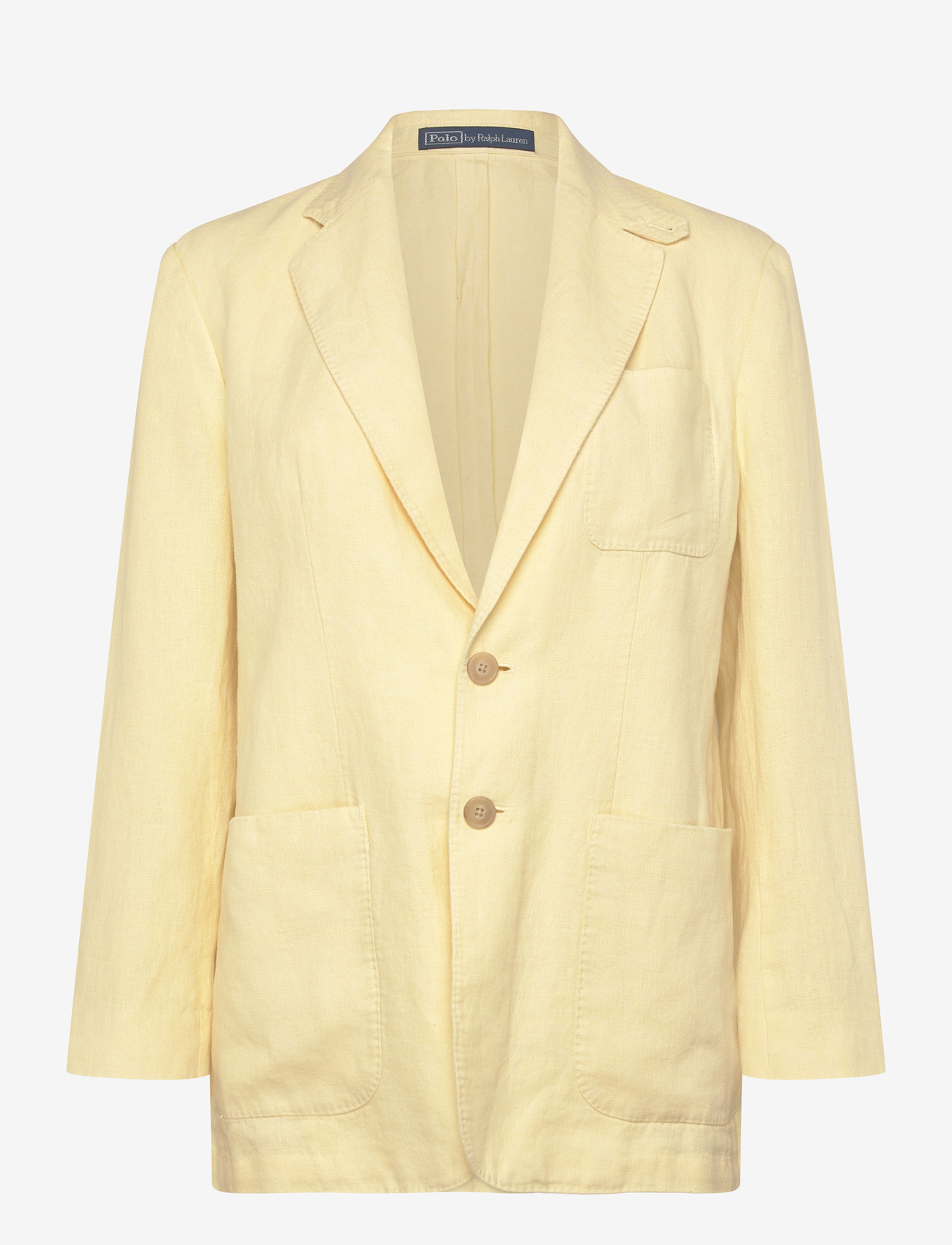 Polo Ralph Lauren - 9/1 YD LINEN-WVN-BLAZER/SPORT COAT - blazers met één knopenrij - yellow - 1