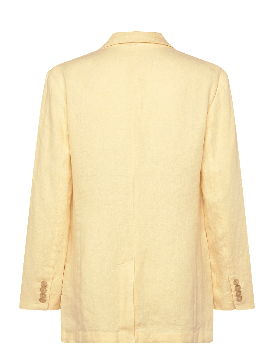 Polo Ralph Lauren - 9/1 YD LINEN-WVN-BLAZER/SPORT COAT - einreihige blazer - yellow - 2
