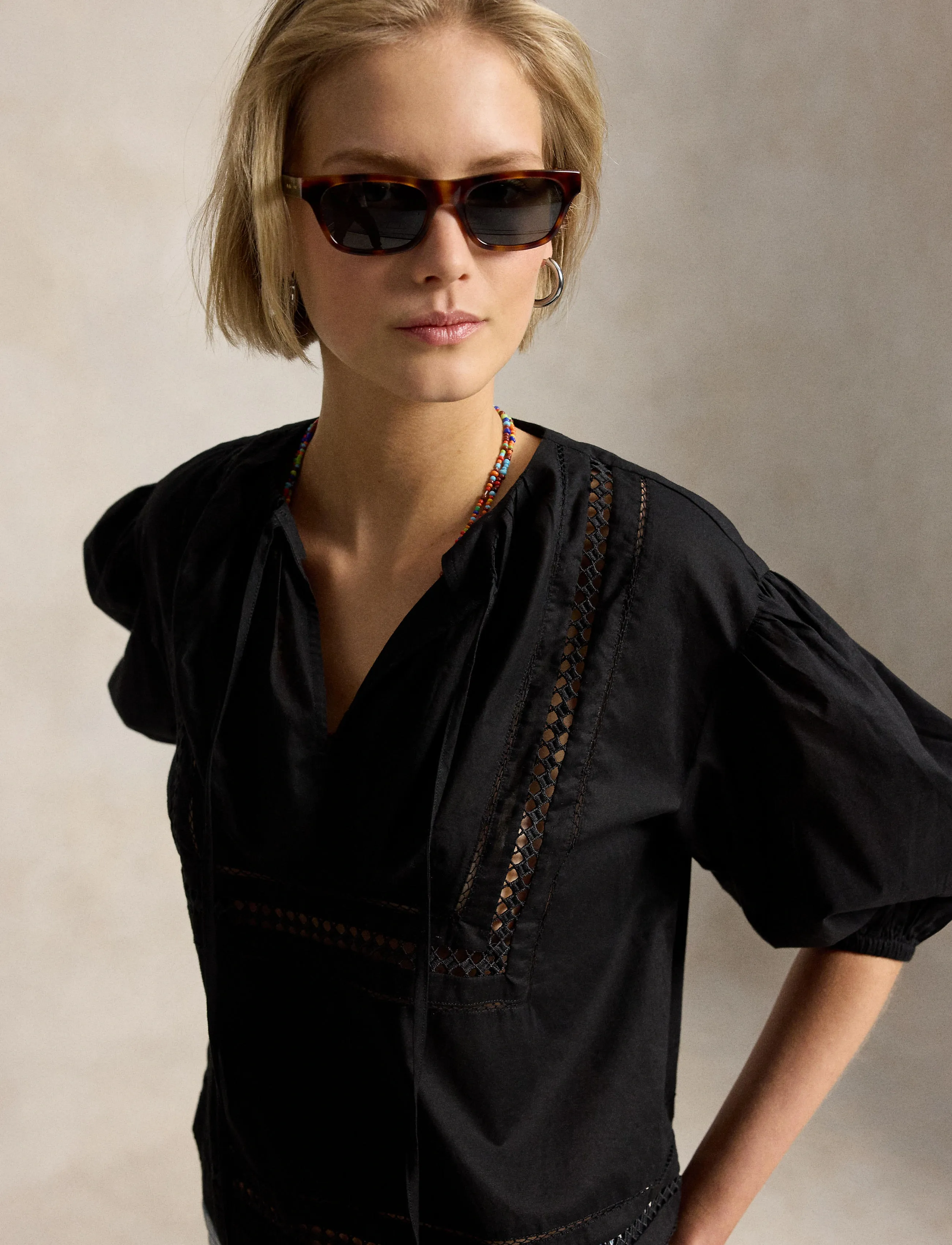 Polo Ralph Lauren - SOLID 60/1 CTN PW-WVN-SHIRT - denimskjorter - polo black - 4