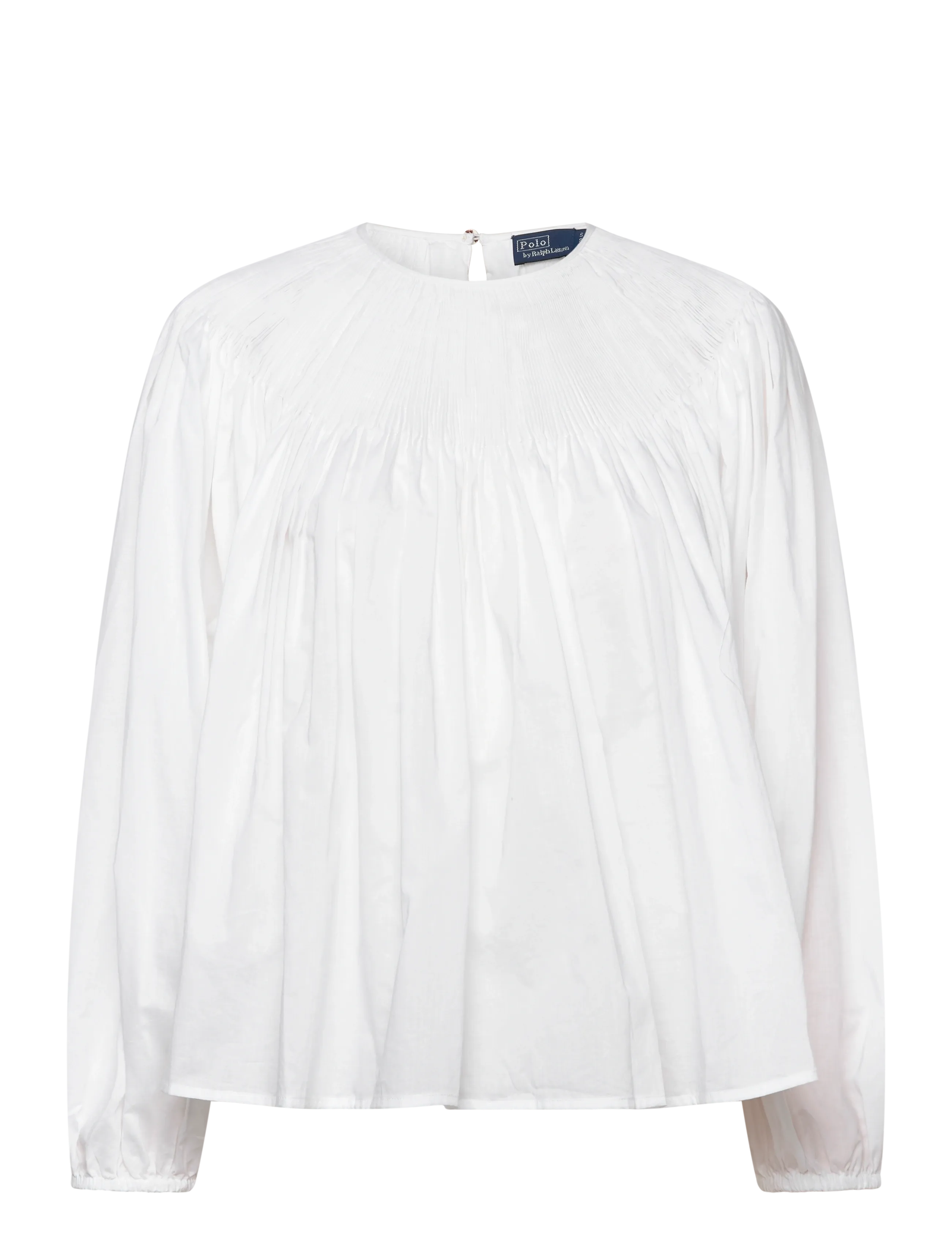 Polo Ralph Lauren SOLID 60/1 CTTN PW-WVN-SHIRT - Langermede bluser - WHITE / white
