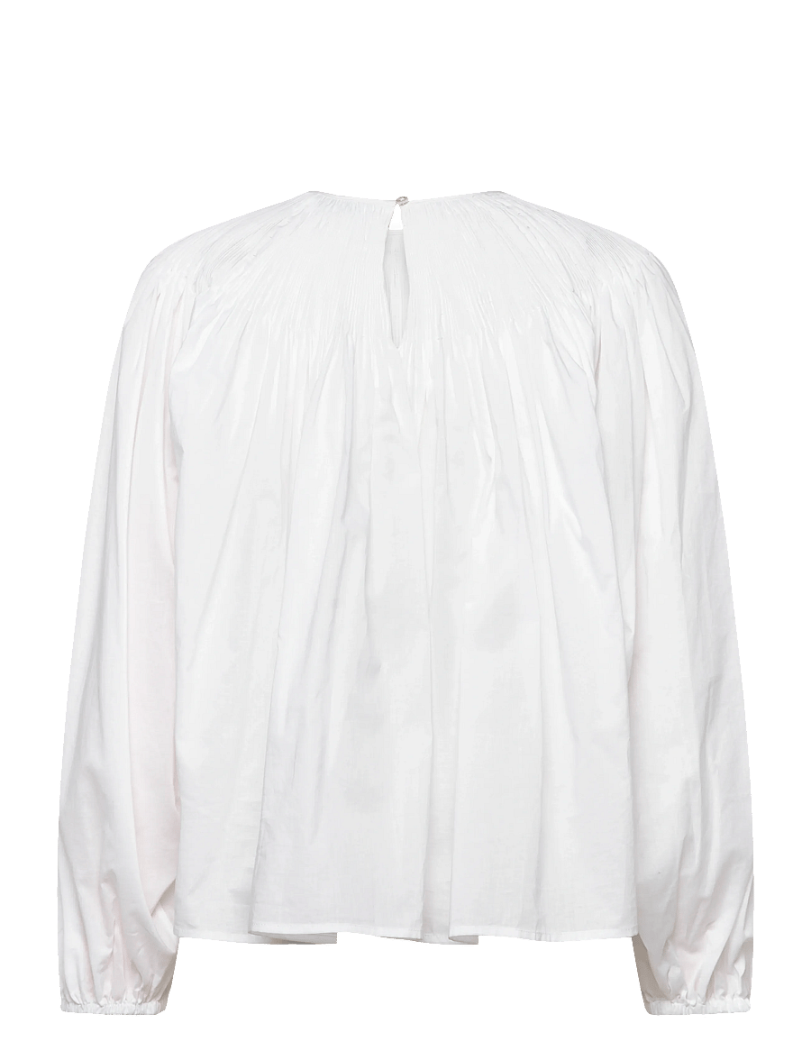 Polo Ralph Lauren - SOLID 60/1 CTTN PW-WVN-SHIRT - langærmede bluser - white - 2