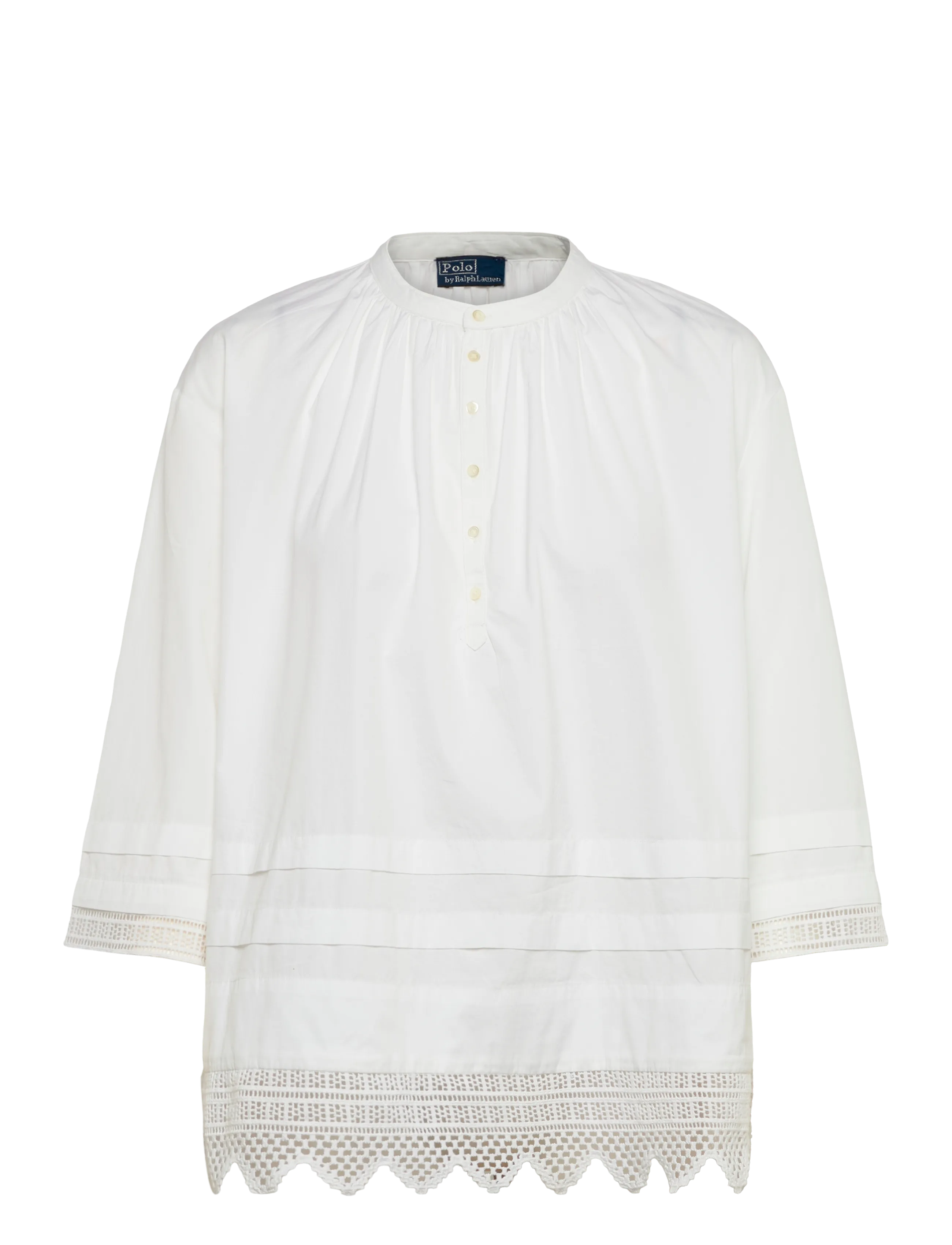Polo Ralph Lauren 120/2 YD CTN PW-WVN-SHIRT - Tøj - WHITE / white