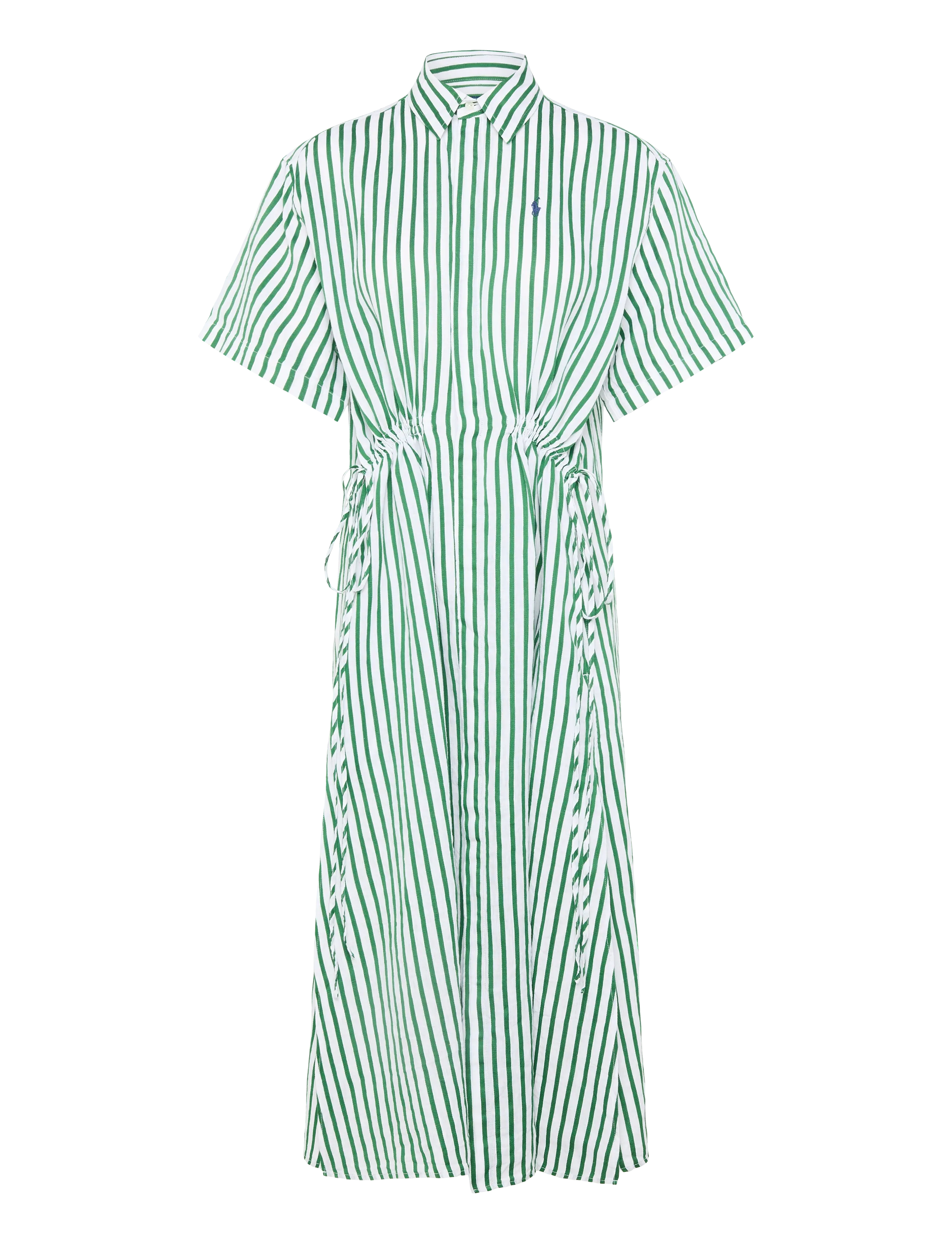 POLO RALPH LAUREN Yd Linen/Baumwolle-Wvn-Kleider Grün - 34 - Damen