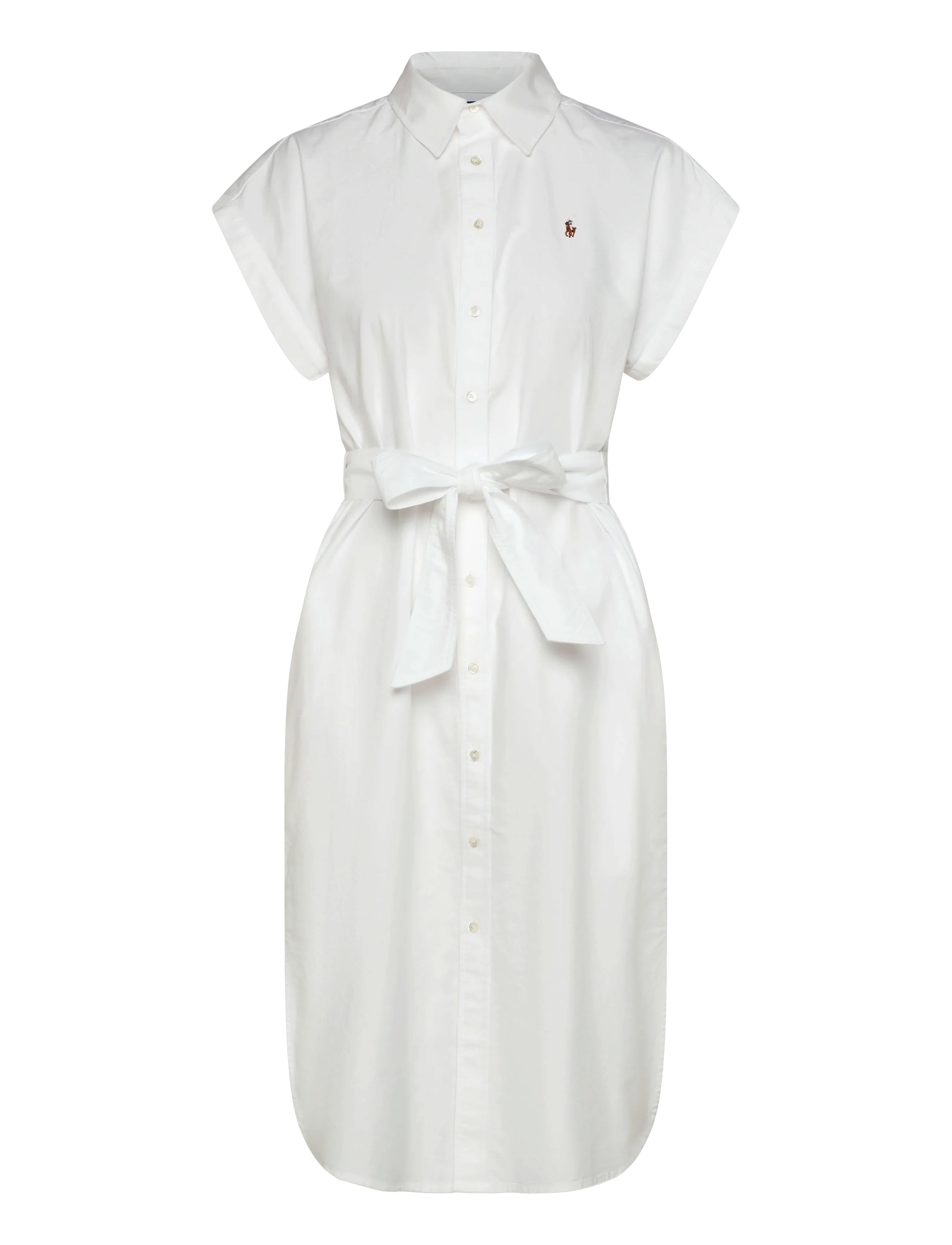 Polo Ralph Lauren - 40/1 CTN YD OXFORD-WVN-DRESSES - skjortekjoler - bsr white - 1
