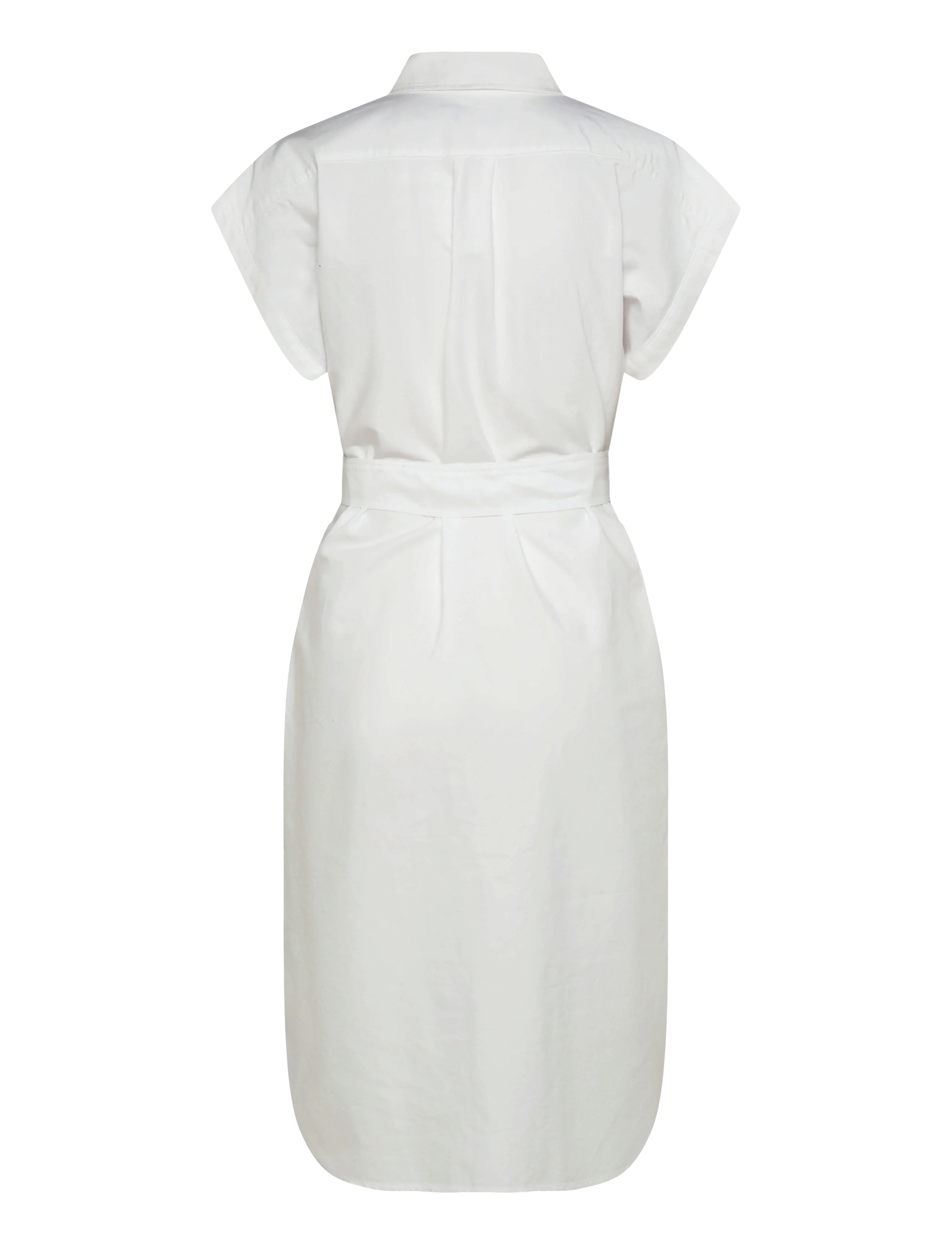 Polo Ralph Lauren - 40/1 CTN YD OXFORD-WVN-DRESSES - skjortekjoler - bsr white - 2