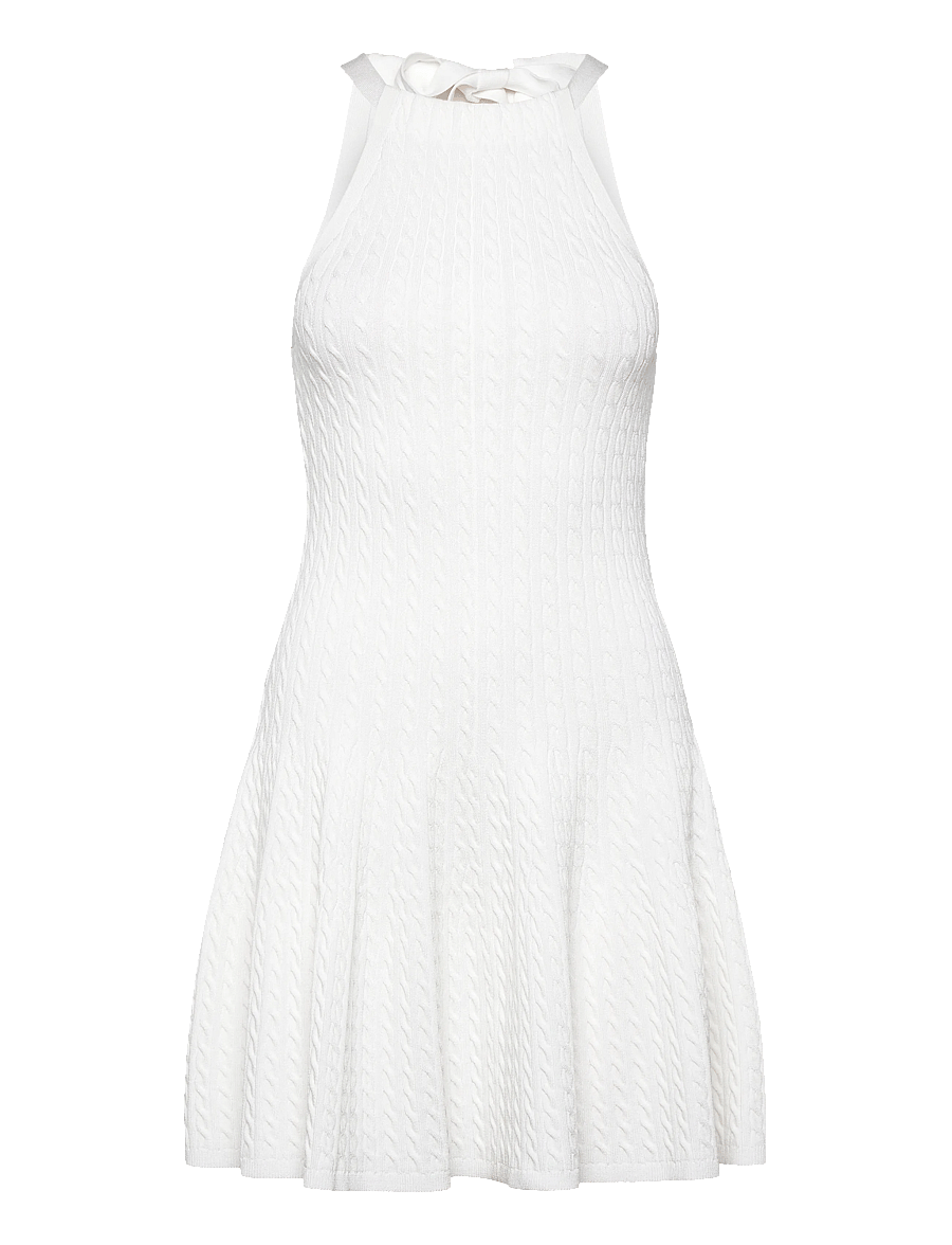 Polo Ralph Lauren - 1/30 VISCOSE BLEND-SWTR-DRESSES - konfirmatsioon - cream - 1
