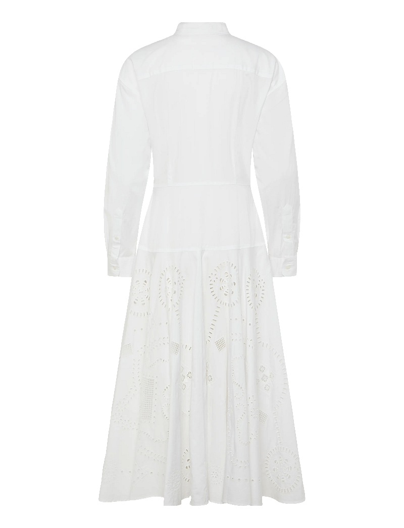 Polo Ralph Lauren - EMB 80/2 MW CTN PW-WVN-DRESSES - robes de dentelle - white - 2