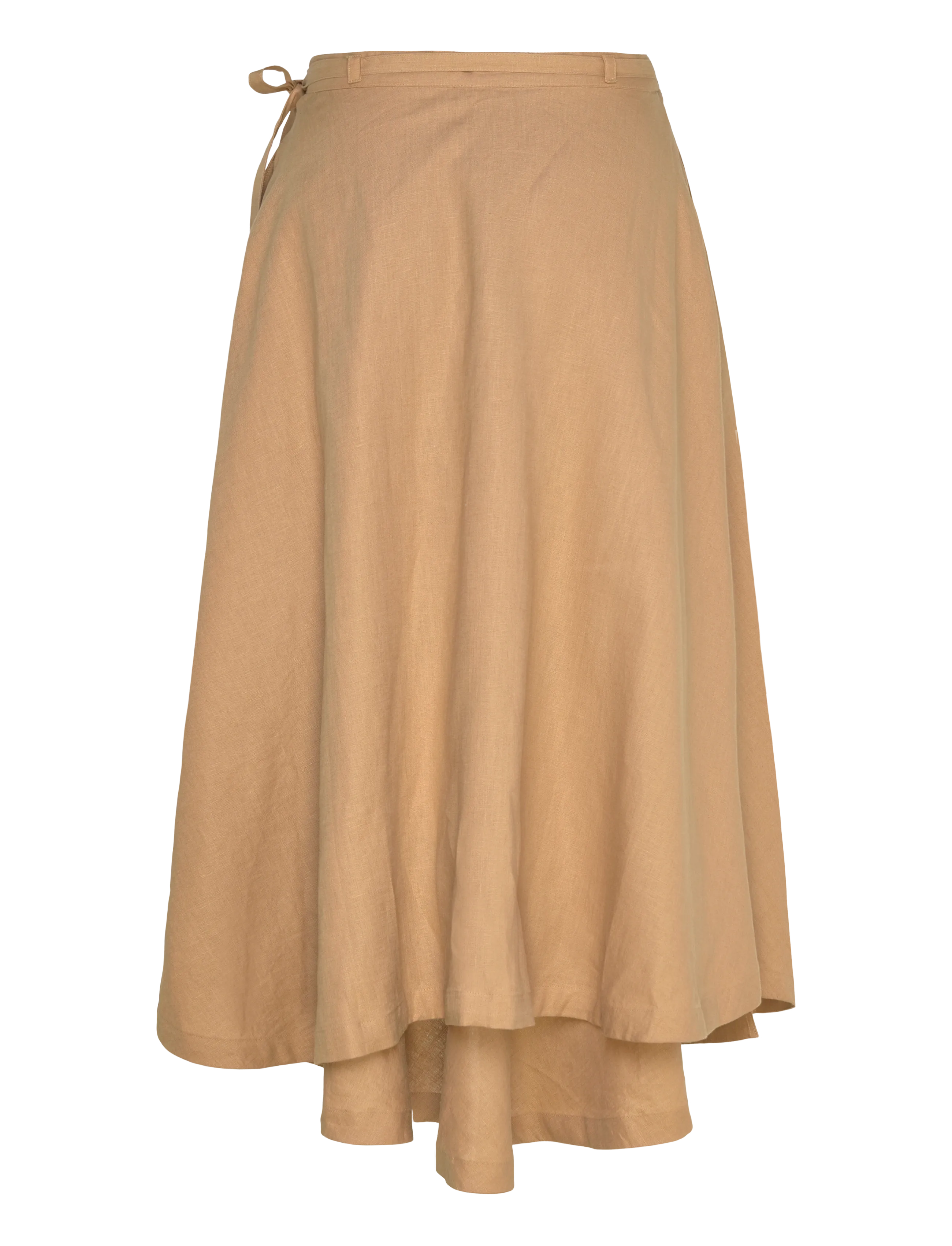 Polo Ralph Lauren - 26/1 MW PD LINEN-WVN-SKIRT - omlottkjolar - classic camel - 2