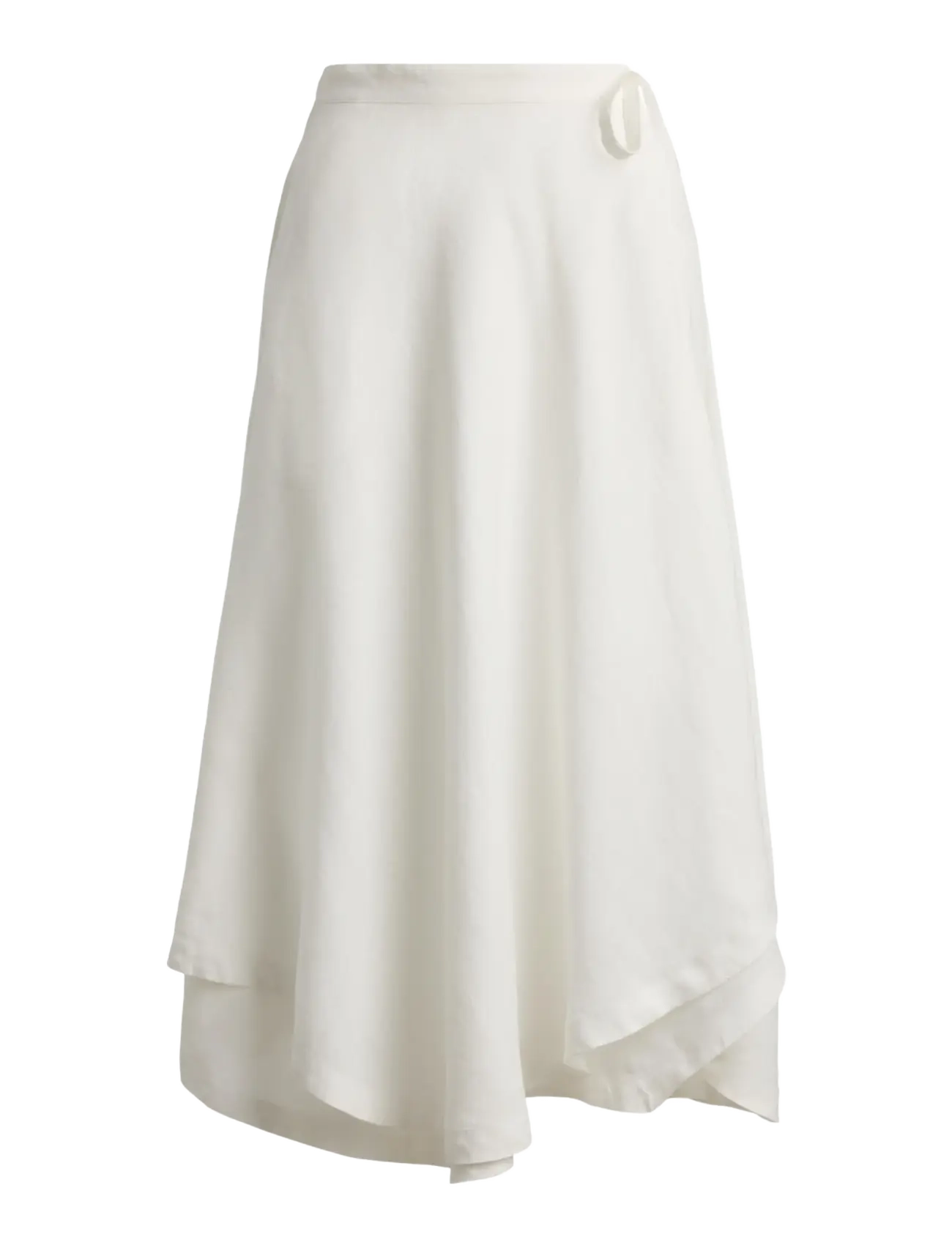 Polo Ralph Lauren 26/1 MW PD LINEN-WVN-SKIRT - Skirts - WHITE / white