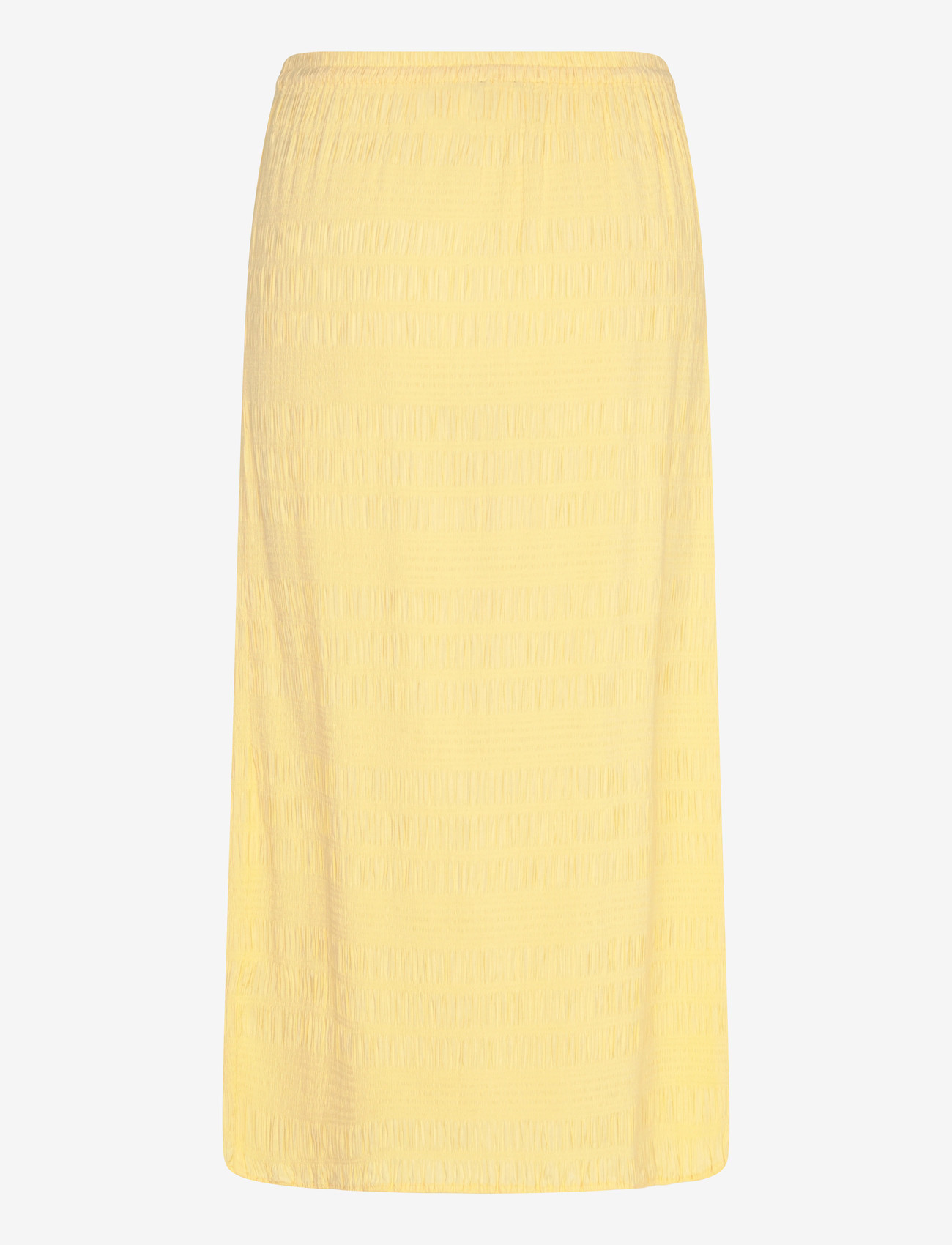 Polo Ralph Lauren - STRETCH SEERSUCKER-WVN-SKIRT - maxi nederdele - banana peel - 1