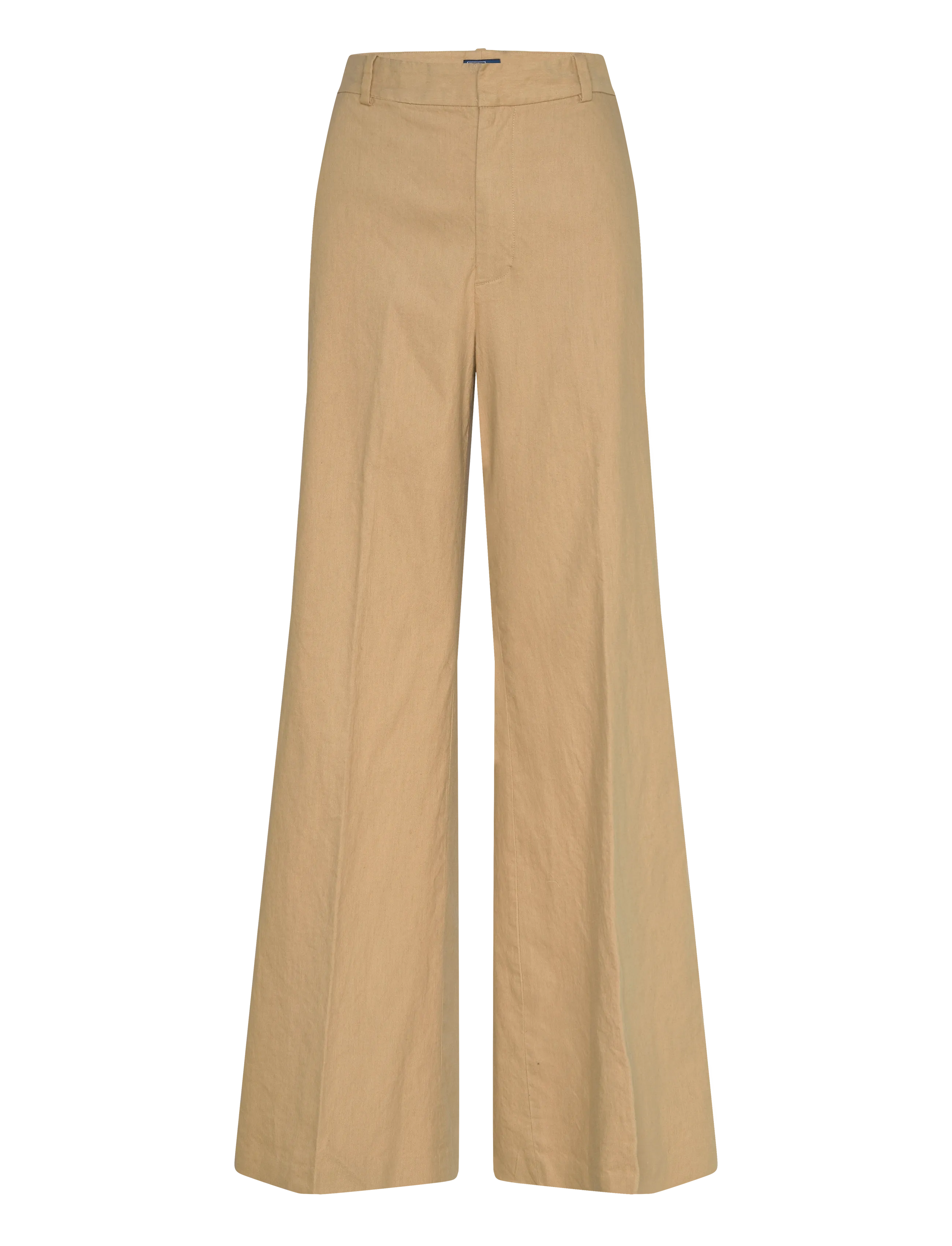 Polo Ralph Lauren - 12/1 STR LIN BLD PW-WVN-PANTS - linnebyxor - classic camel - 1